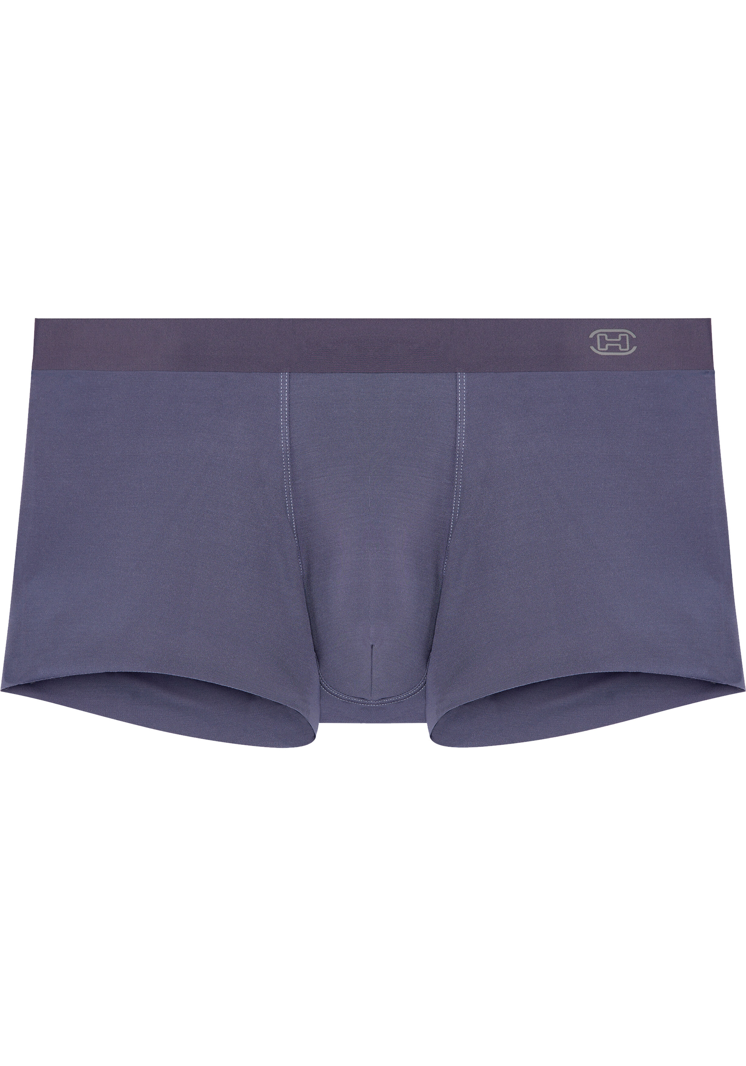 HOM Modal clean cut comfort boxer briefs (1-pack), heren boxer, grijs