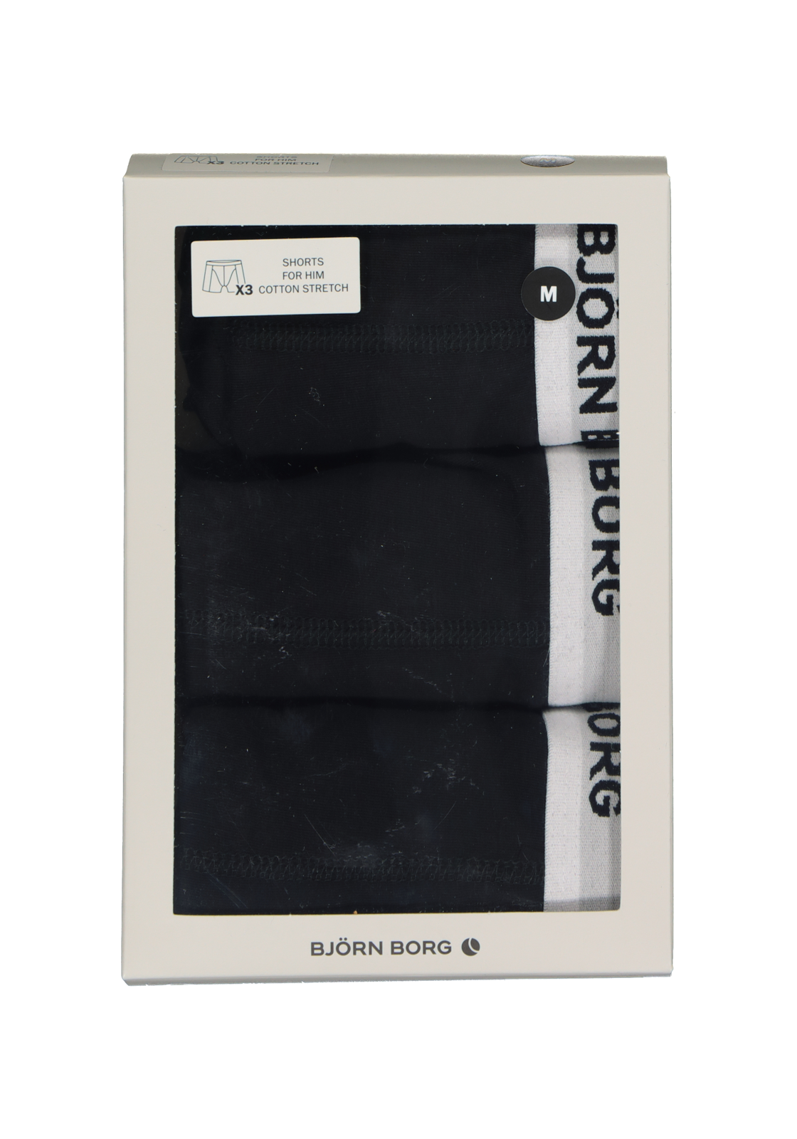 5-7321464261619_bjornborg_boxer_doos_HR Bjorn Borg boxershorts Essential (3-pack), heren boxers normale lengte, zwart