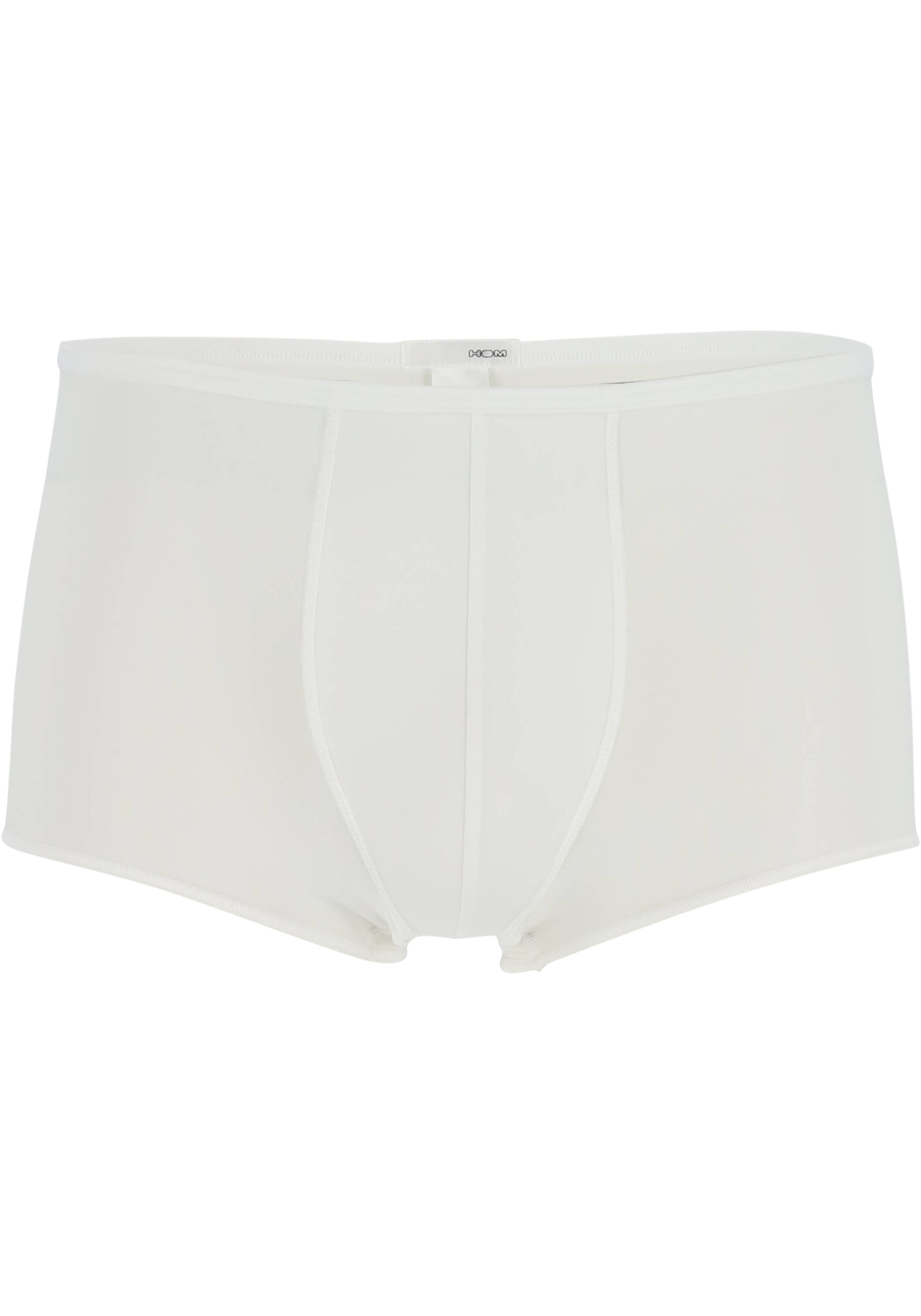 HOM Plumes trunk (1-pack), heren boxer microfiber kort, wit