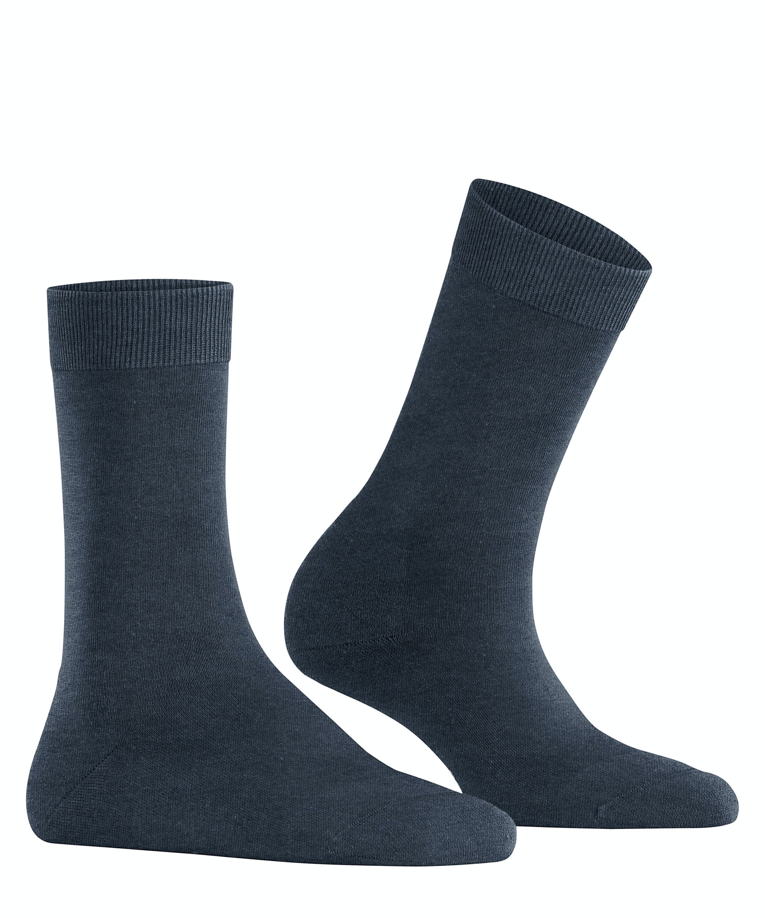 FALKE ClimaWool damessokken, donkerblauw (navy mel.)