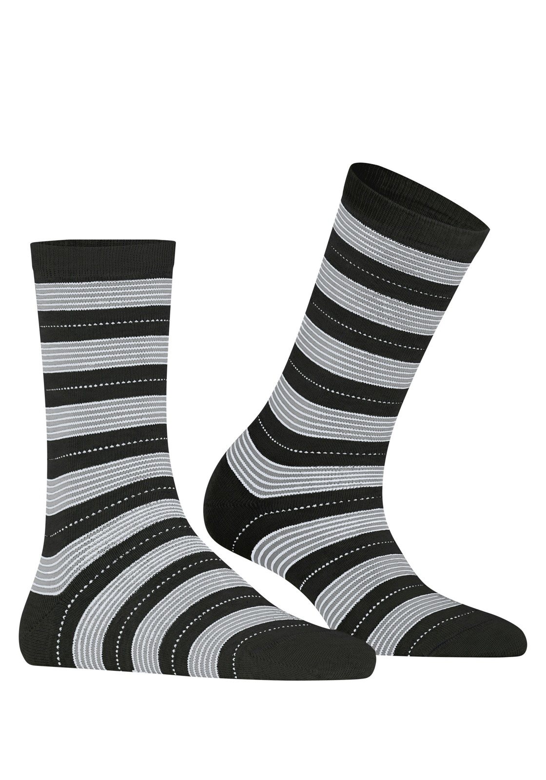 FALKE Stripe Uniform damessokken, zwart (black) FALKE Stripe Uniform damessokken, zwart (black)