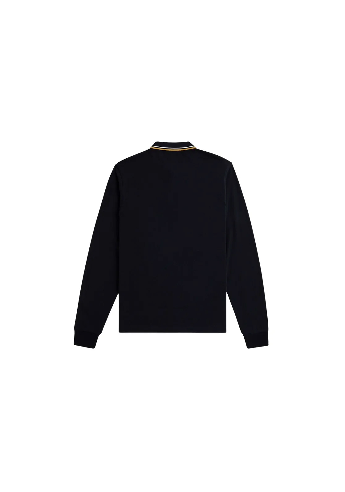 Fred Perry M3636 long sleeved twin tipped shirt, heren polo lange mouwen, Navy / Ecru / Honeycomb Fred Perry M3636 long sleeved twin tipped shirt, heren polo lange mouwen, Navy / Ecru / Honeycomb