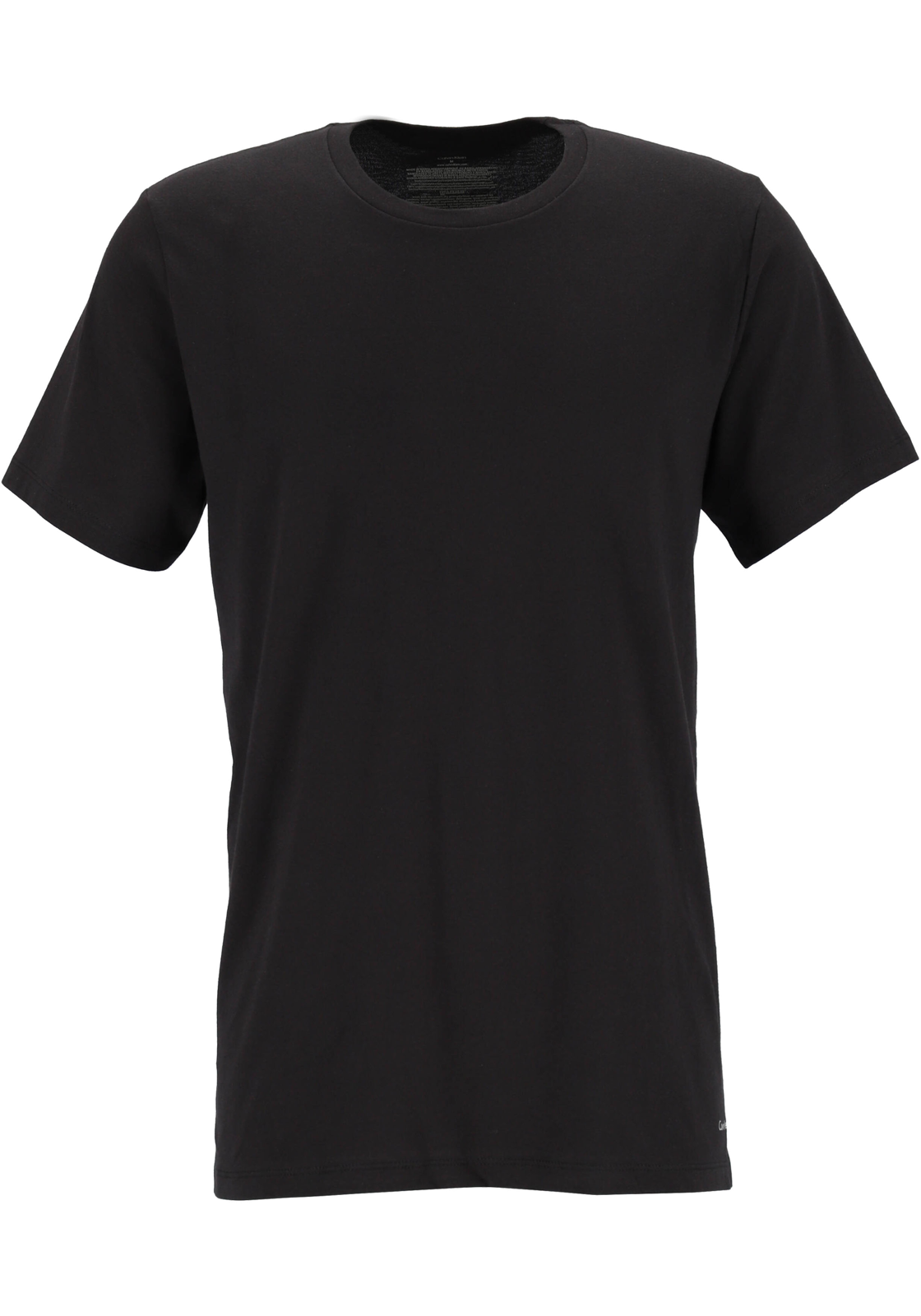 10-8719853078327-Calvin_klein-CK_TS_NB4011E001_grijs_detail_3p_HR Calvin Klein Cotton Classics crew neck T-shirt (3-pack), heren T-shirts O-hals, zwart, wit en grijs