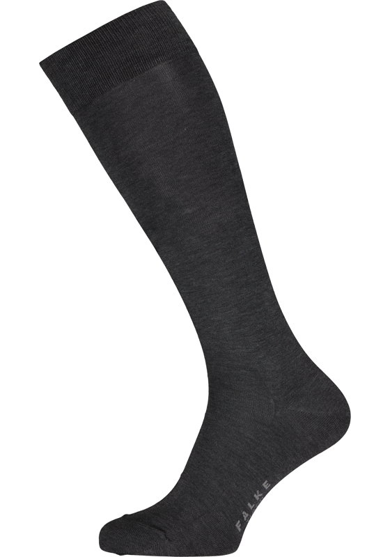 FALKE Tiago heren kniekousen, antraciet (anthracite melange) FALKE Tiago heren kniekousen, antraciet (anthracite melange)