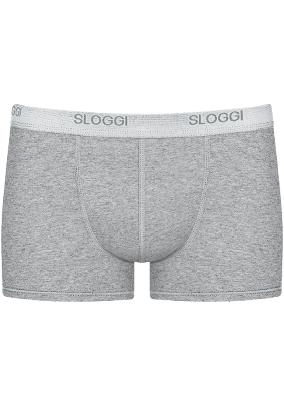 Sloggi Men Basic Short, heren boxershort korte pijp (1-pack), grijs Sloggi Men Basic Short, heren boxershort korte pijp (1-pack), grijs
