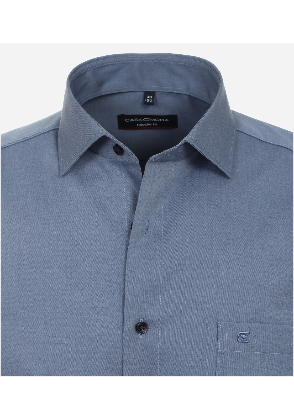 image_4_e6bea8a075e318b3a515ac9104f21bc8jpgautoformatbgF3F3F3blend-alpha100blend-colorF3F3F3blend-modedarkenfitclampp CASA MODA modern fit overhemd, popeline, blauw