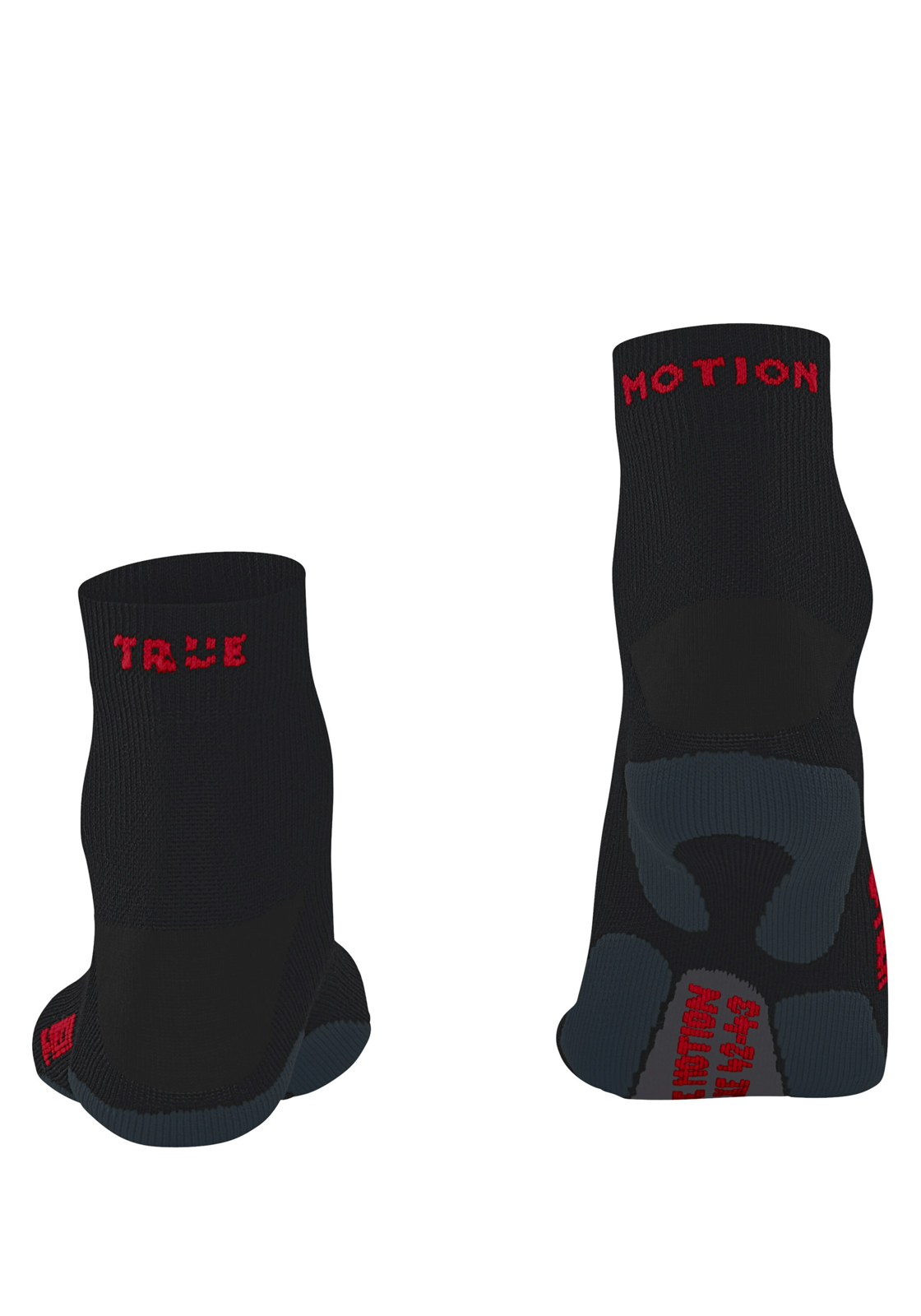 FALKE RU True Motion Short dames running sneakersokken, zwart (black) FALKE RU True Motion Short dames running sneakersokken, zwart (black)