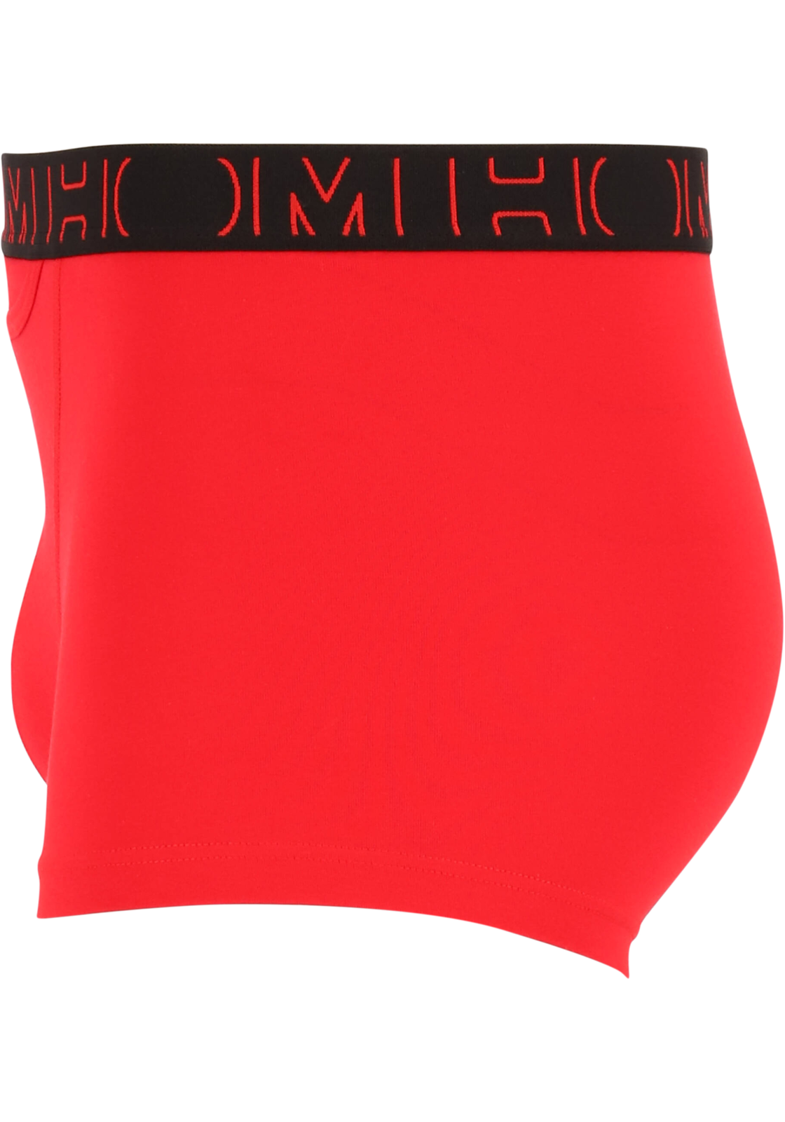 3-9009984230008_HOM_boxers_2p_HR HOM Boxerlines #2 boxer briefs HO1 (2-pack), heren boxer kort met horizontale gulp, rood, zwart