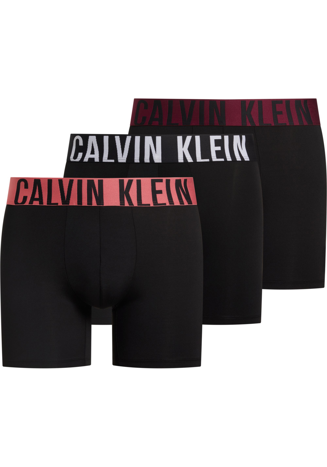 1-8720109430349-calvin_klein-boxers-V24_HR Calvin Klein Boxer Briefs (3-pack), heren boxers extra lang, zwart met gekleurde tailleband