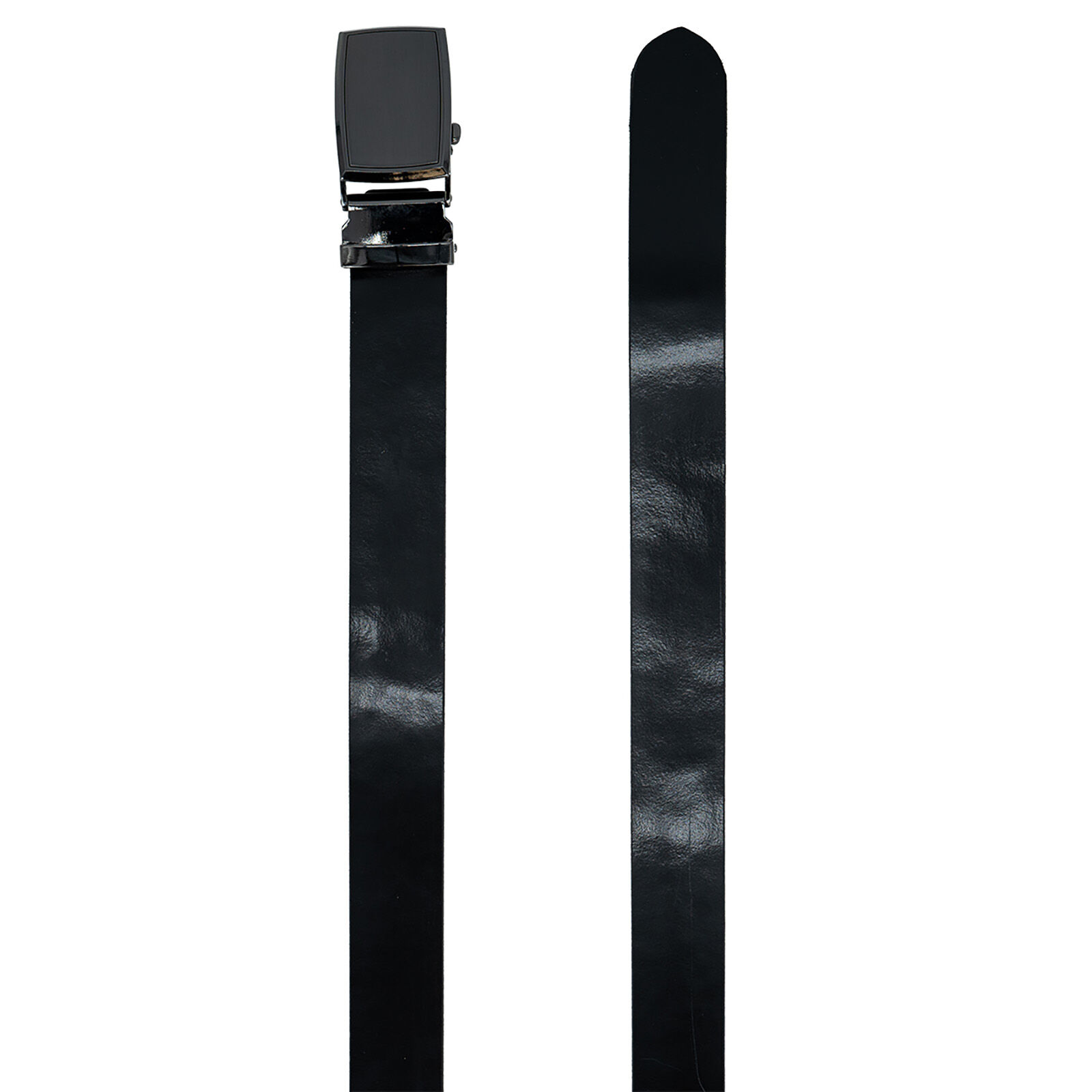 LINDENMANN leren heren riem, zwart