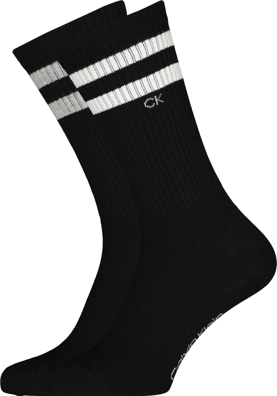 Calvin Klein herensokken Maurice (2-pack), zwart Calvin Klein herensokken Maurice (2-pack), zwart