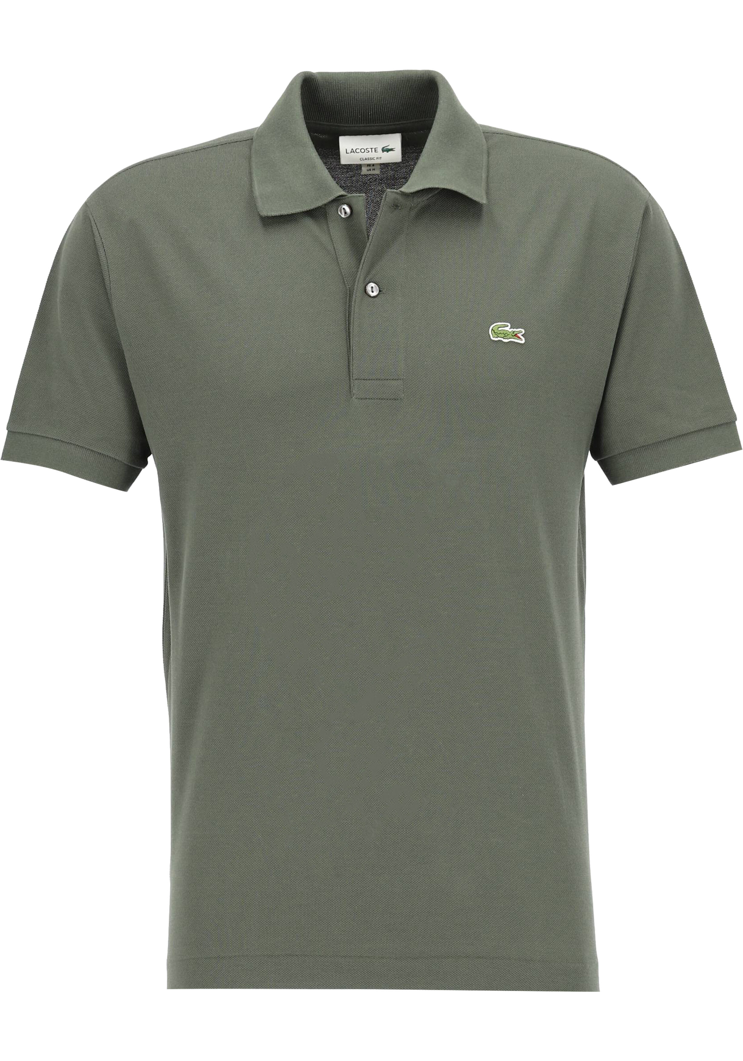 Lacoste Classic Fit polo, army groen