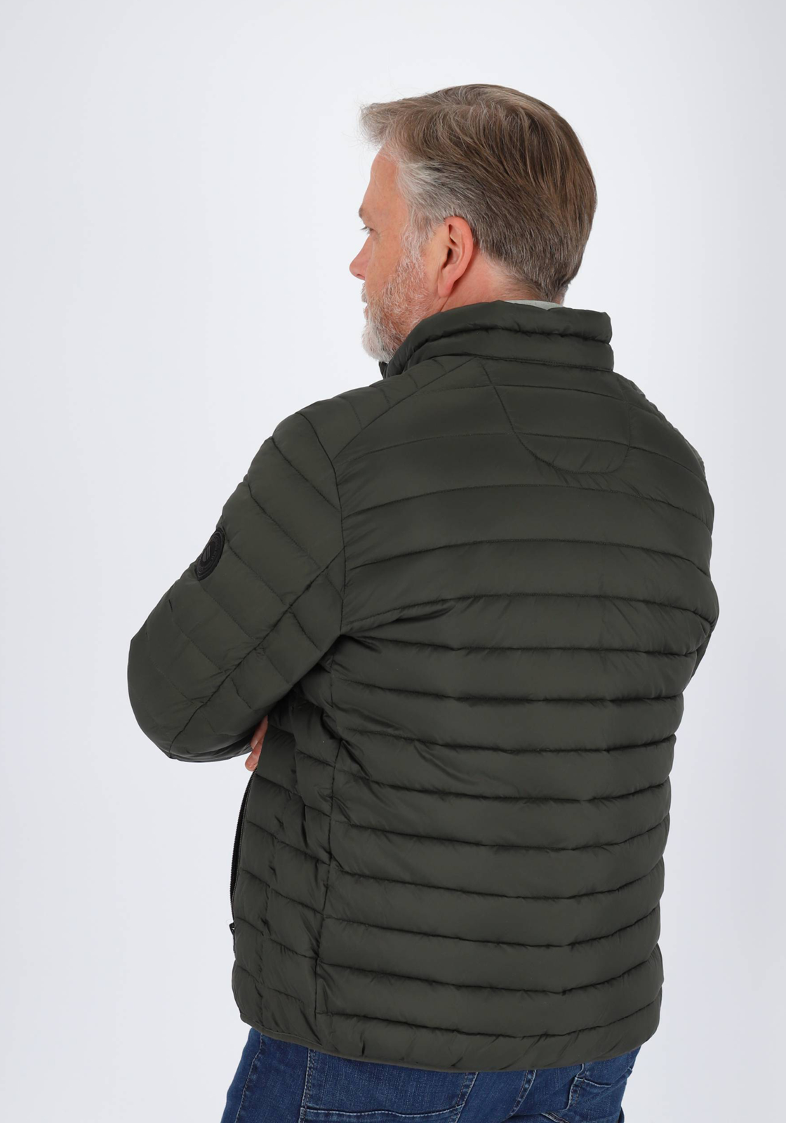 Redmond comfort fit tussenjas, groen Redmond comfort fit tussenjas, groen