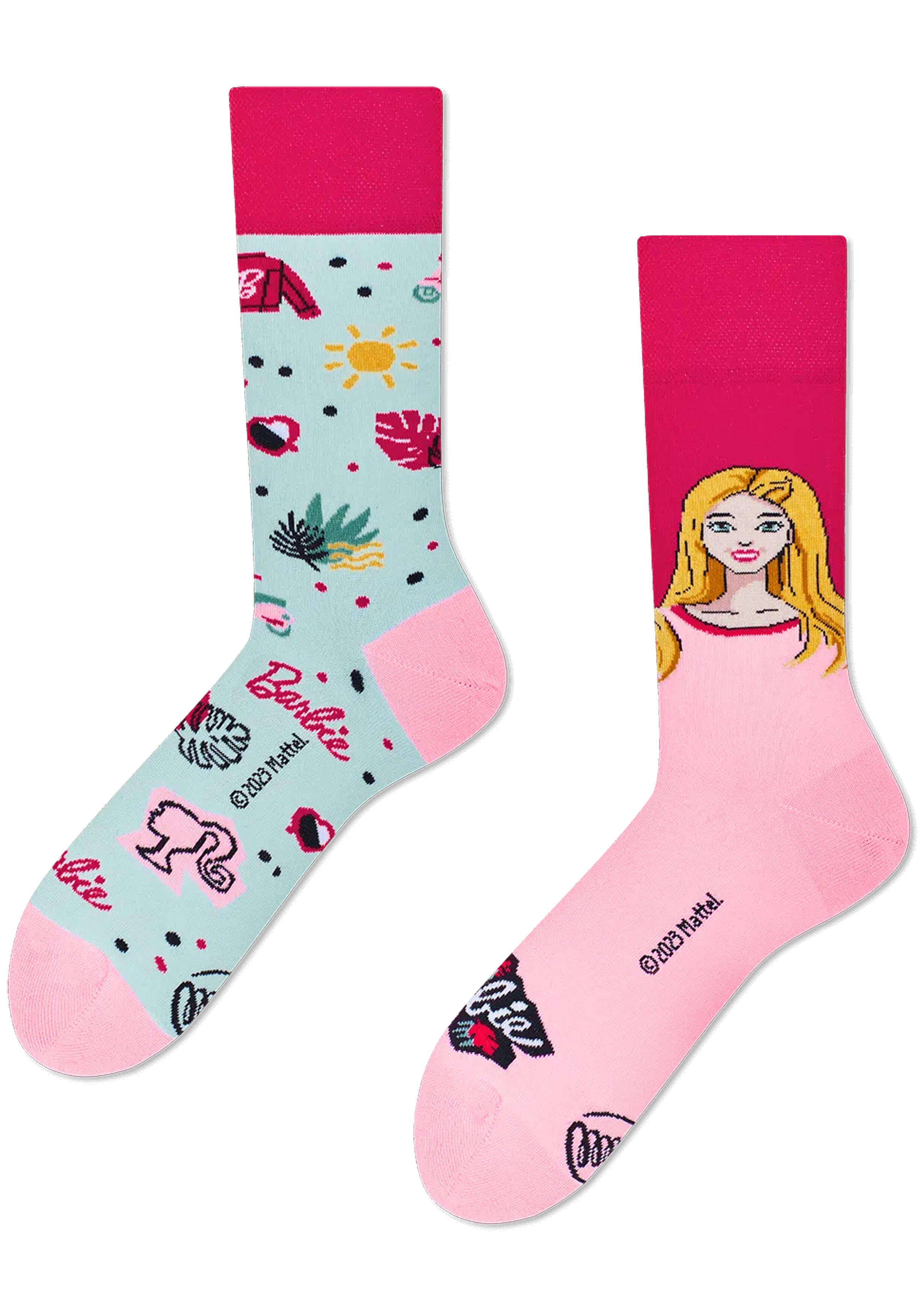 Many Mornings unisex sokken, Barbie