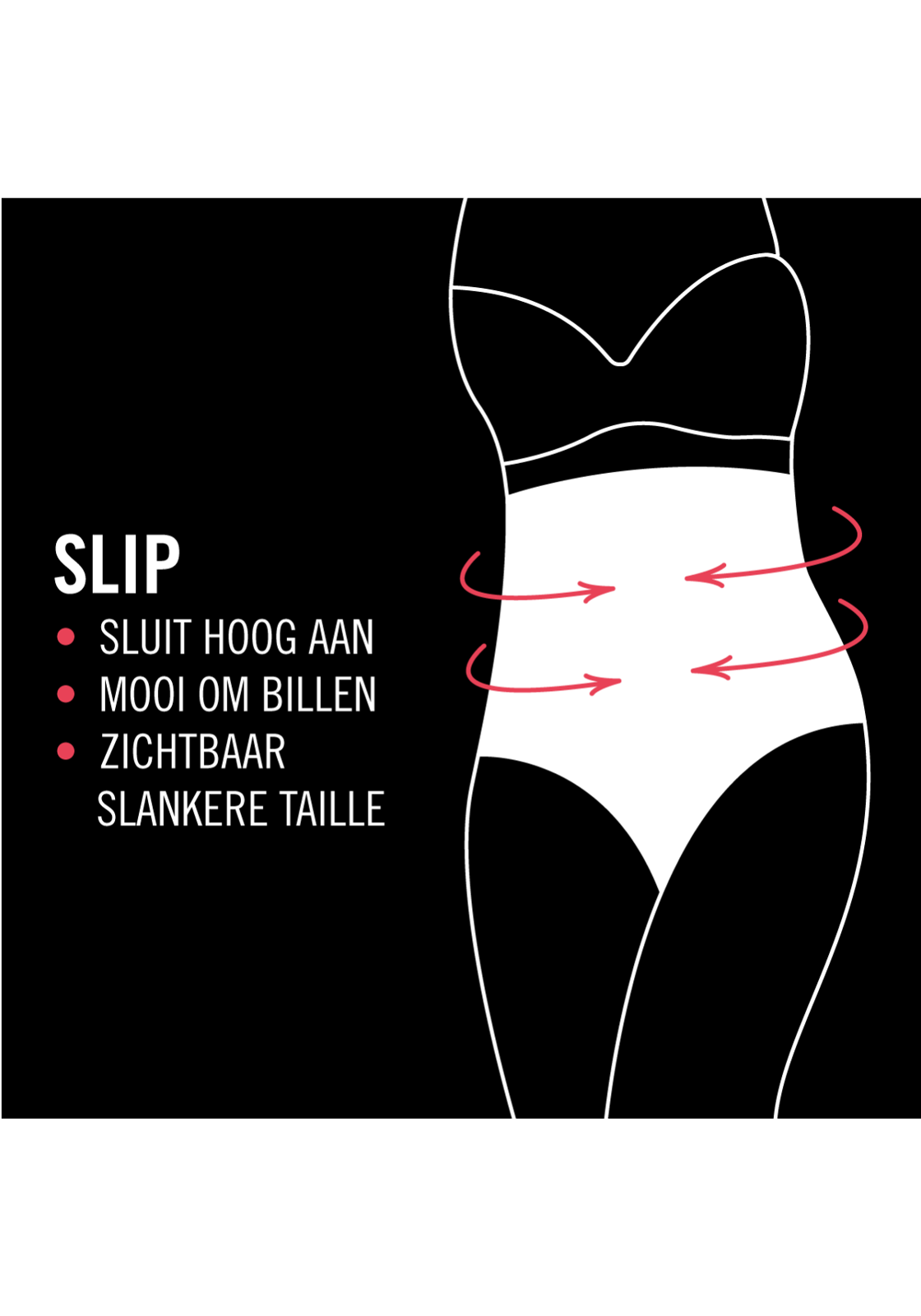 image_4_rj_shape_slp_webshop_7 RJ Bodywear Pure Color Shape dames shape slip (1-pack), zwart