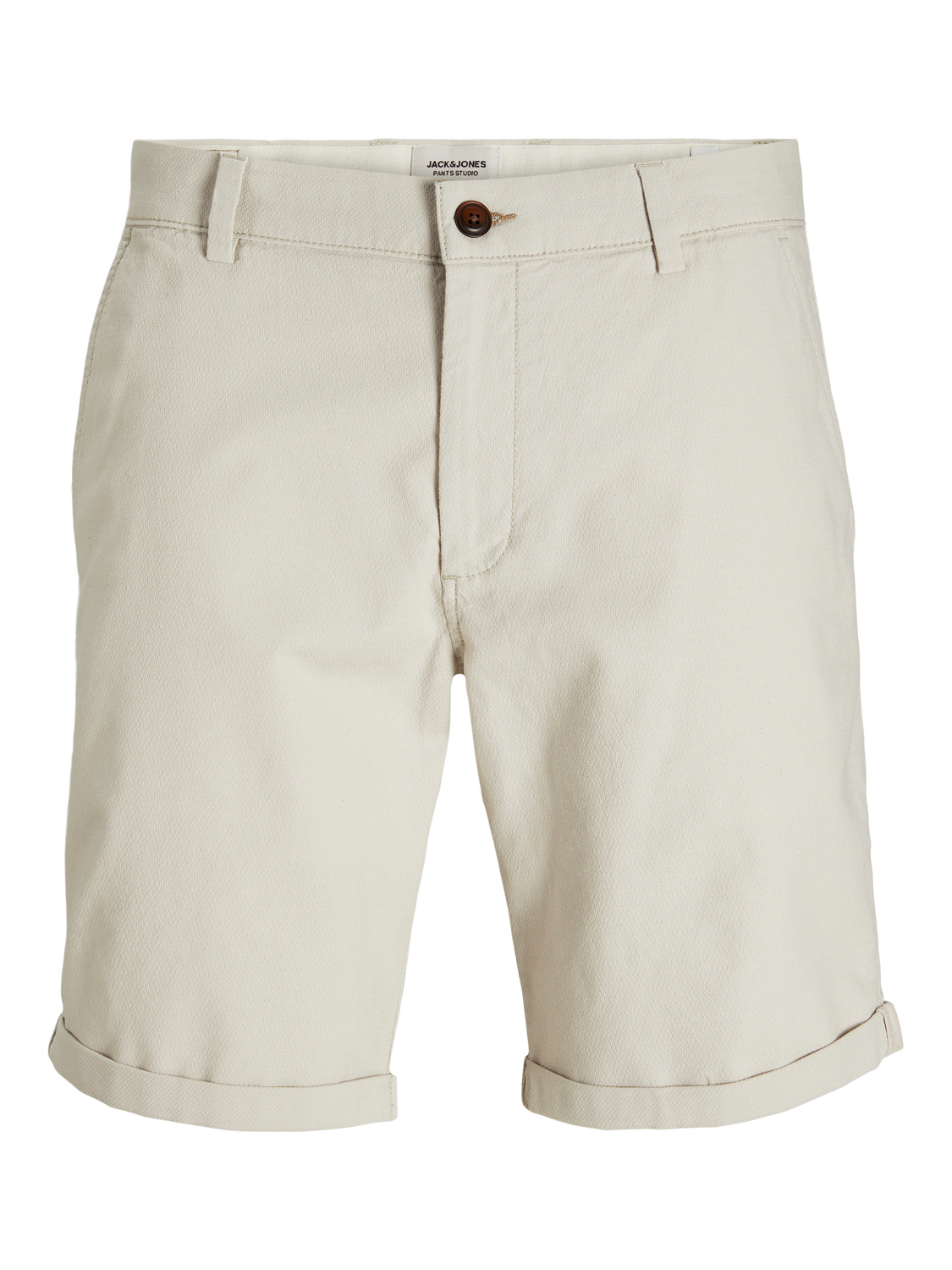 JACK & JONES Fury Shorts regular fit, heren korte broek, grijs
