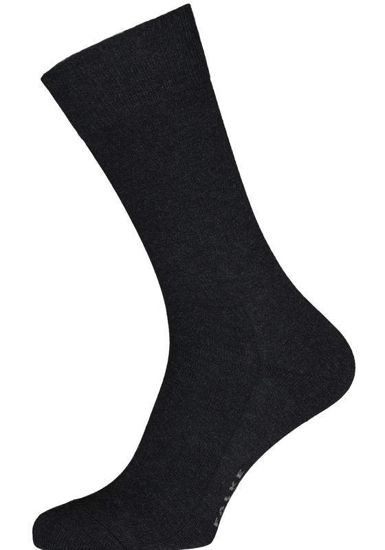 FALKE Family herensokken, antraciet grijs (anthracite melange) FALKE Family herensokken, antraciet grijs (anthracite melange)
