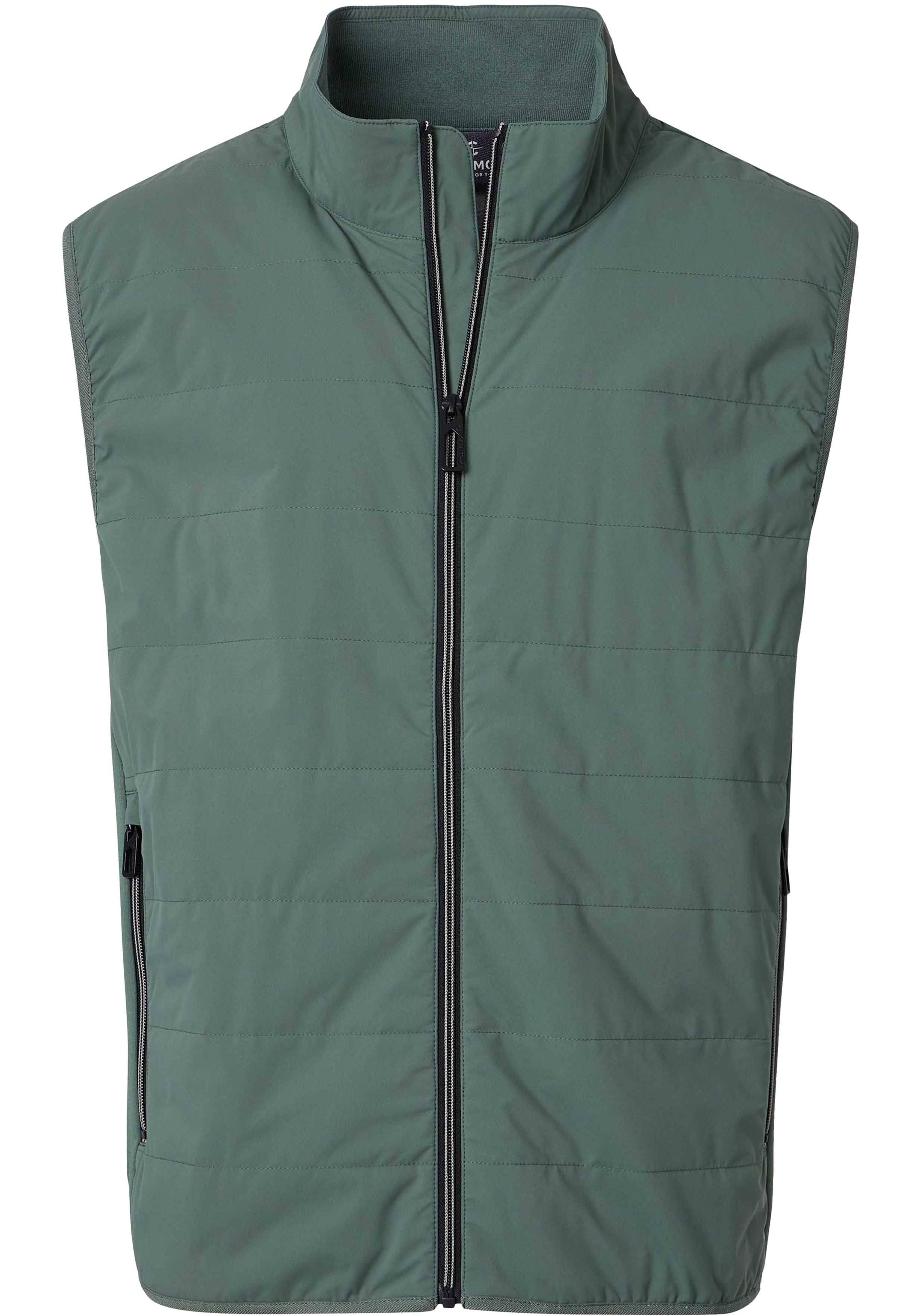 CASA MODA comfort fit bodywarmer, groen, donkerblauw