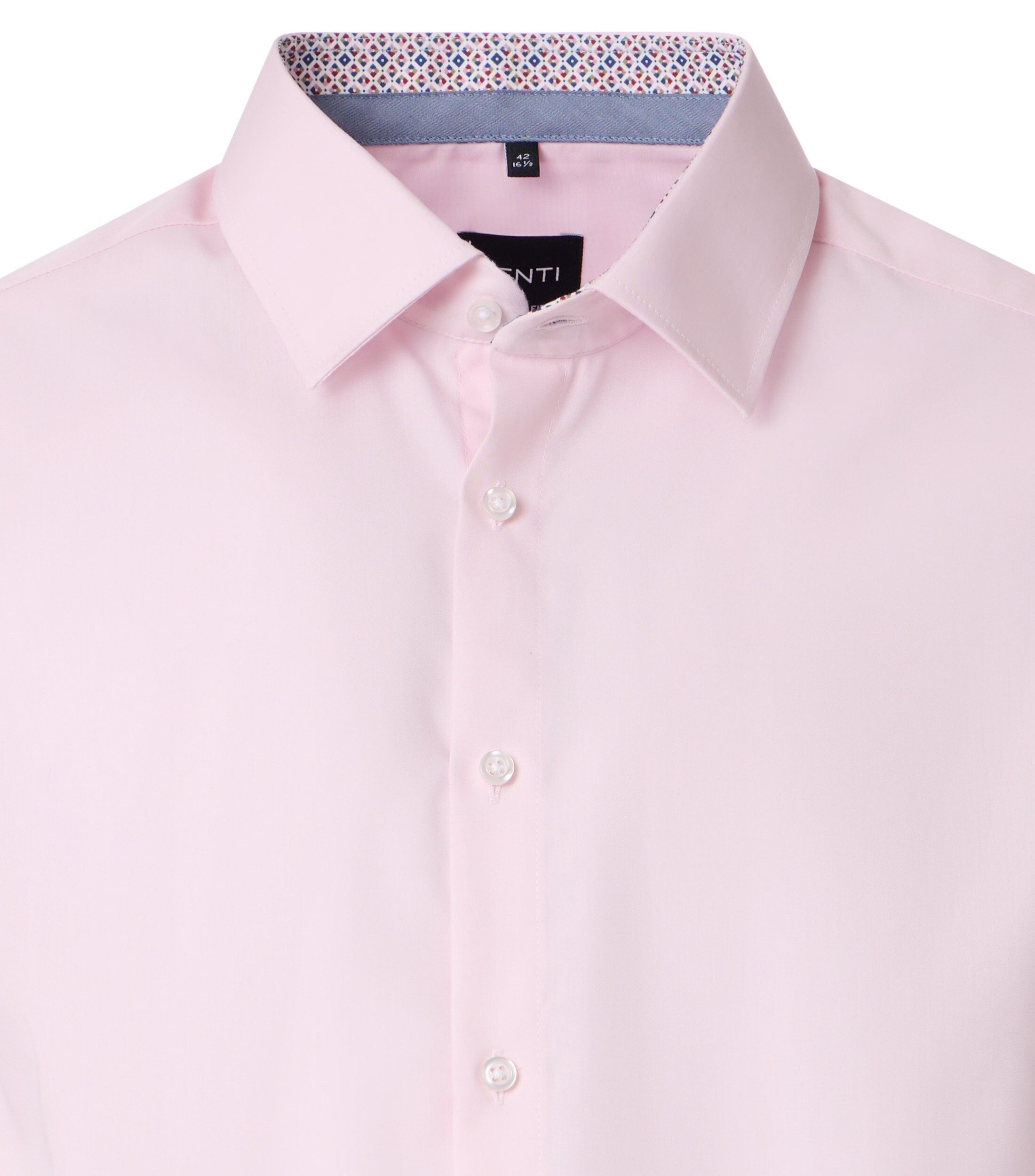 VENTI modern fit overhemd, popeline, rood