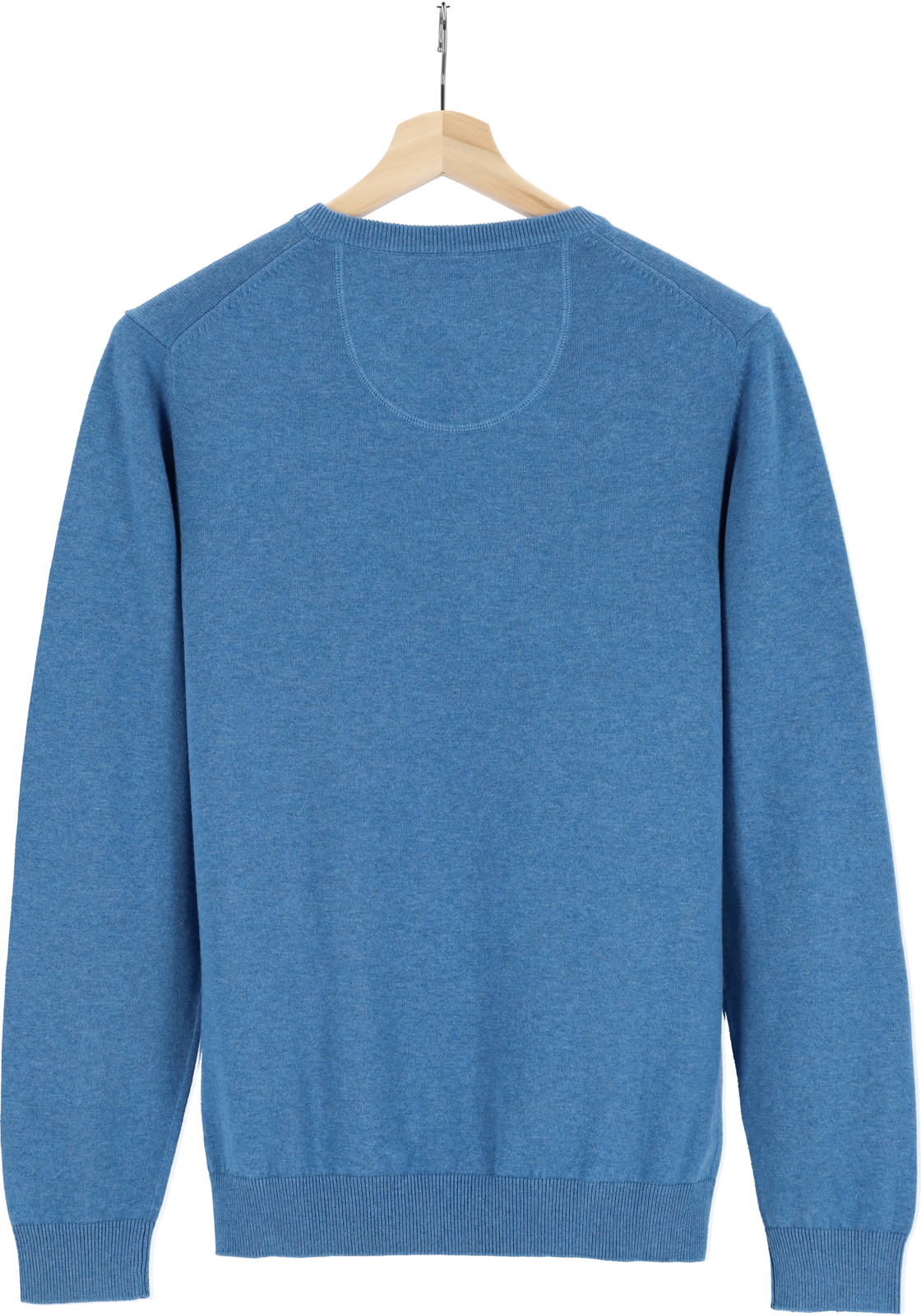 5-4055987106777-marvelis-MRVLS_TR_kleur_19901077_hanger_HR MARVELIS modern fit trui katoen, V-hals, lichtblauw