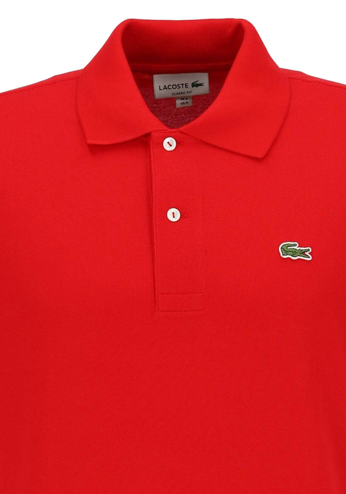 Lacoste Classic Fit polo, rood Lacoste Classic Fit polo, rood