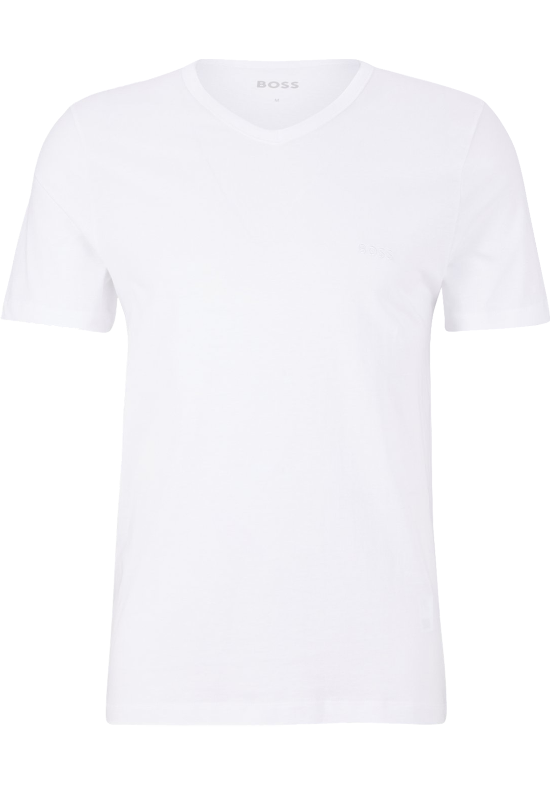 2-4063535122872-hugo_boss-tshirts-50475285-100-3p_HR HUGO BOSS Classic T-shirts regular fit (3-pack), heren T-shirts V-hals, wit