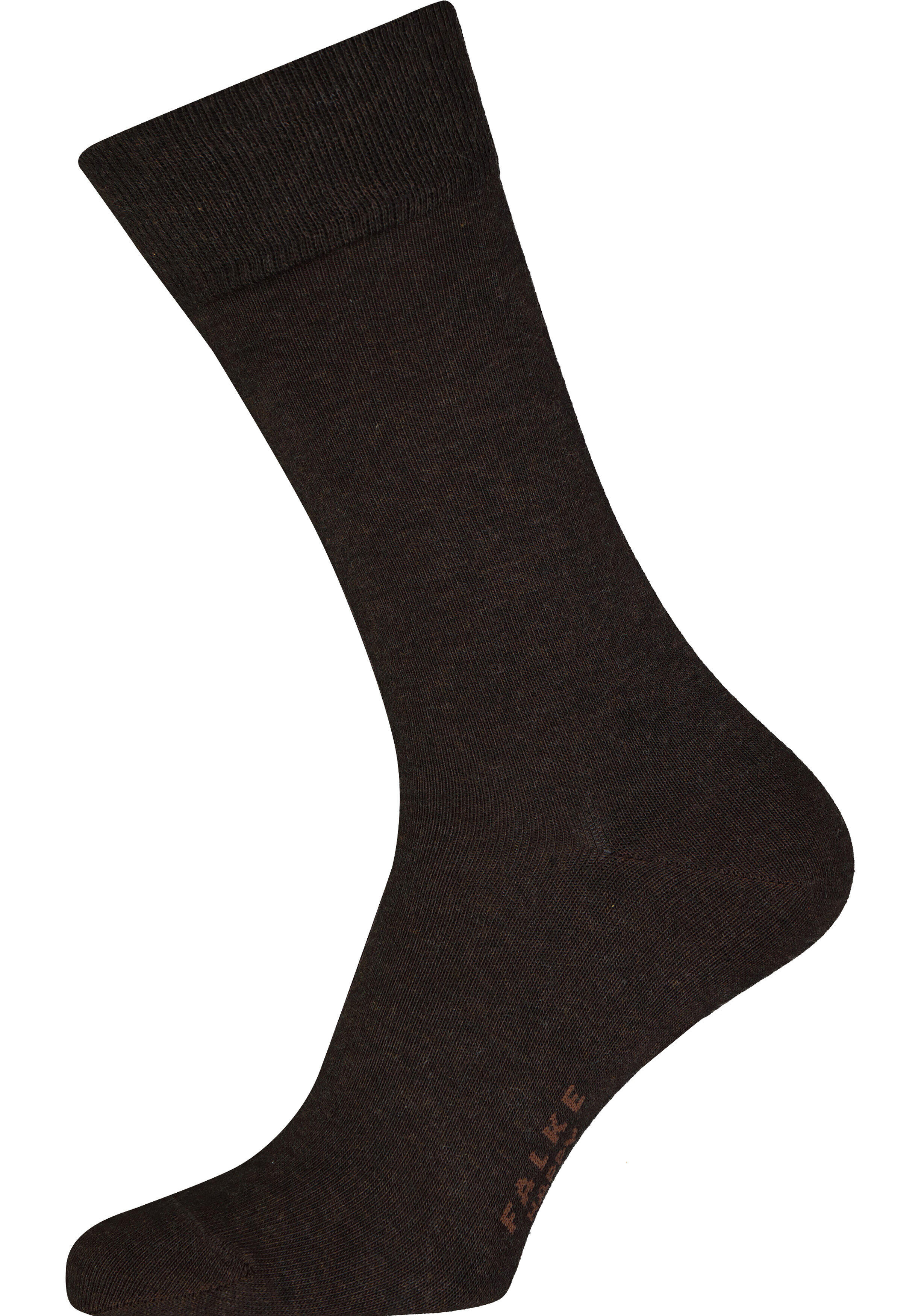 FALKE Happy herensokken (2-pack), donkerbruin (dark brown)