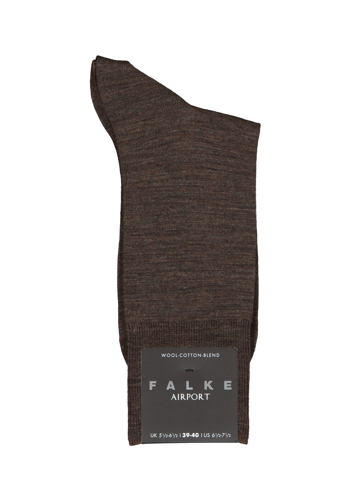 3-4031309100524_falke_sokken__HR FALKE Airport herensokken, bruin (brown melange)