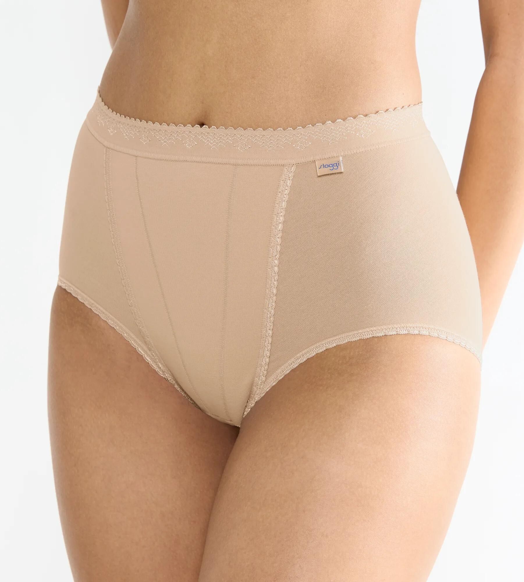 Sloggi Women Control Maxi (2-pack), dames slip, beige