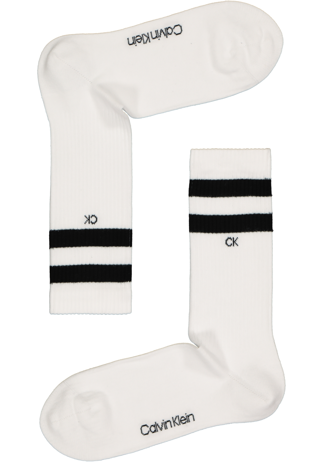 4-8720245218870_ck_sok_2p_HR Calvin Klein herensokken Maurice (2-pack), wit