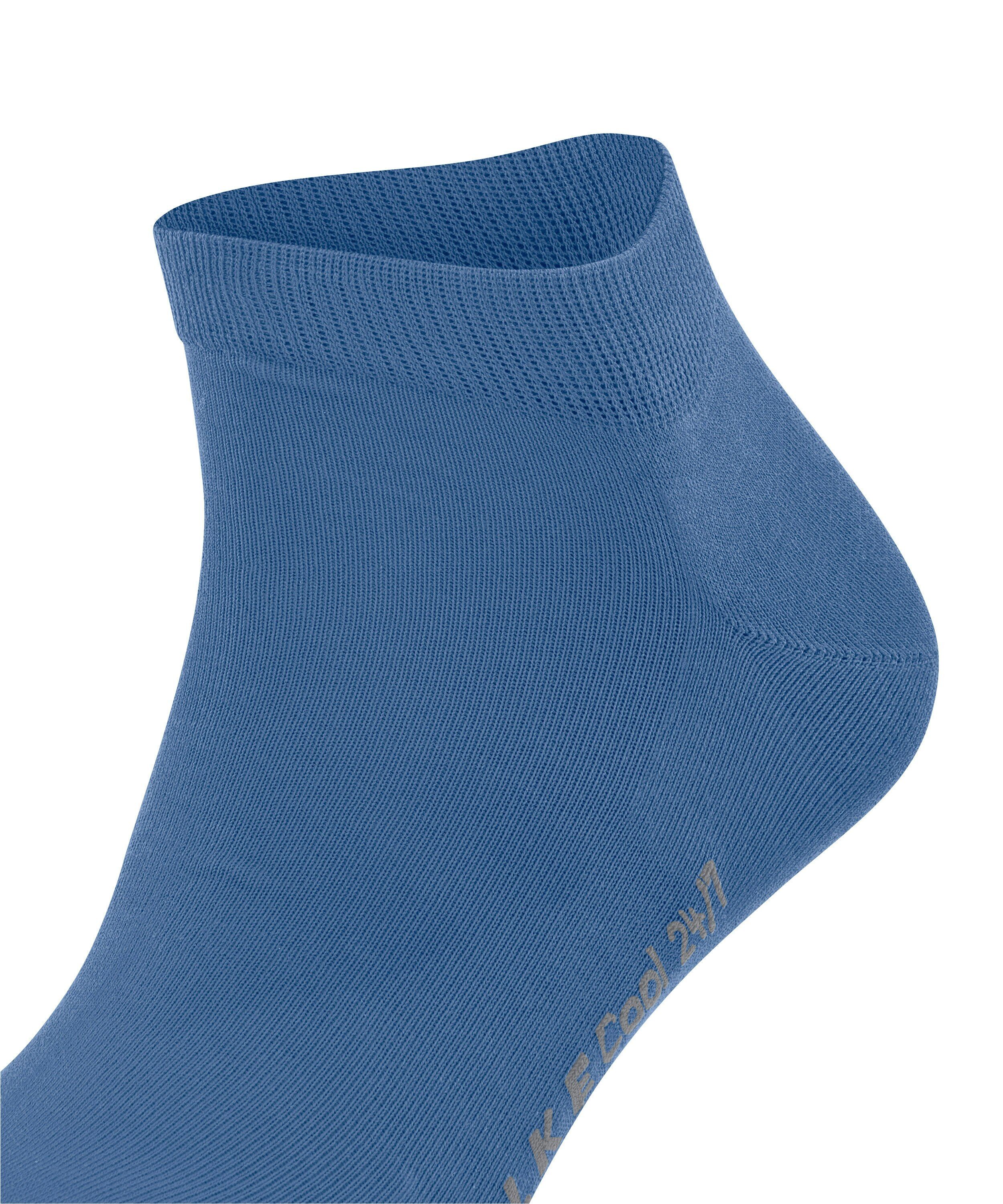 FALKE Cool 24/7 heren sneakersokken, middenblauw (deep water)