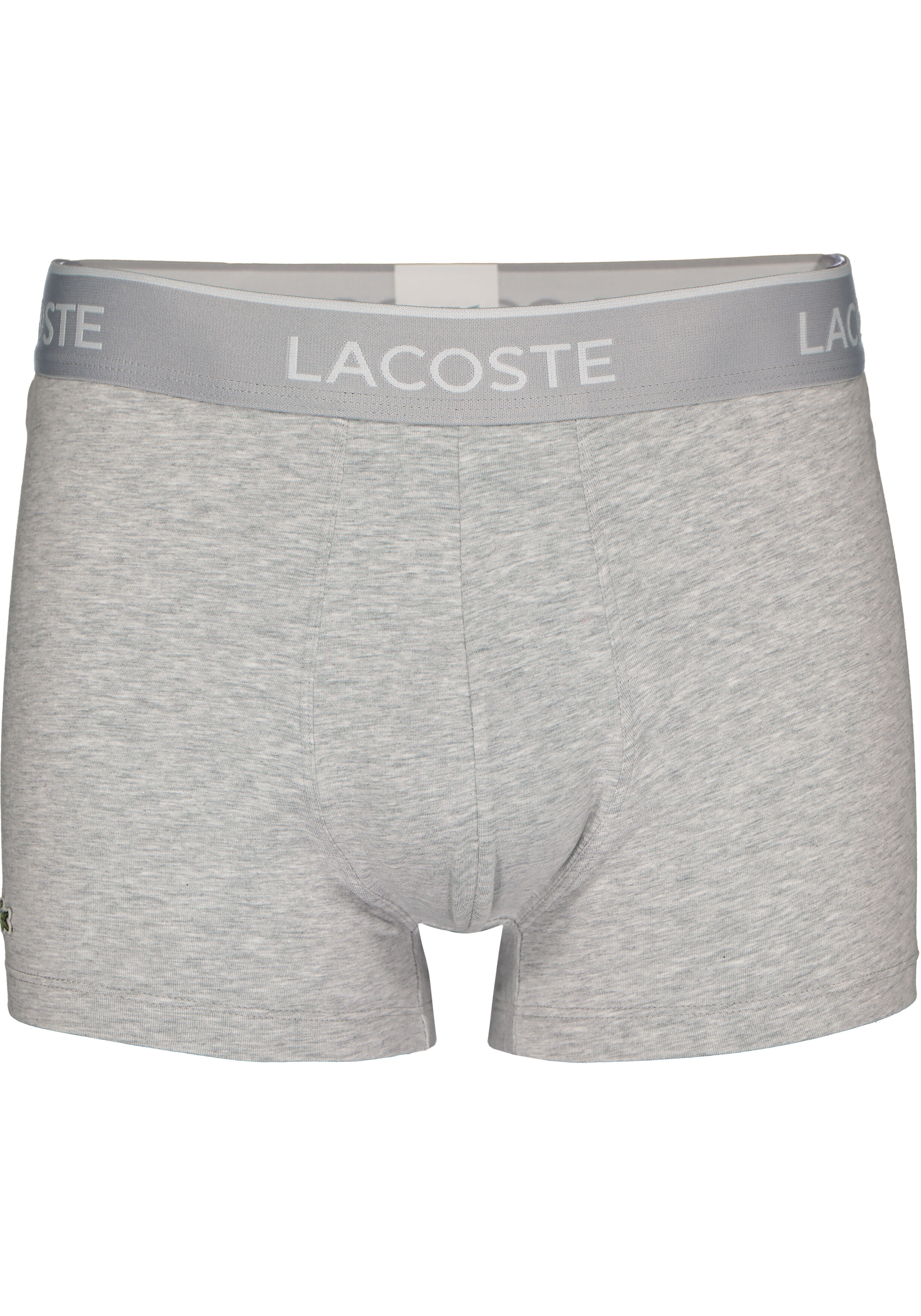 Lacoste Boxer Trunks (3-pack), heren boxers kort, zwart, wit en grijs