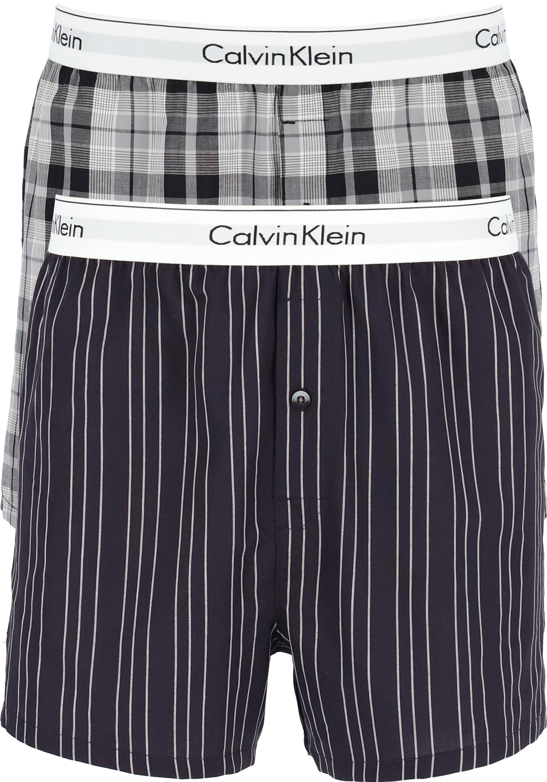 1-8719113886020-calvin_klein-CK_NB1396AJKZ_BX_2P_blauw_met_streep_4foto_HR Calvin Klein Modern Cotton Slim Fit Boxer (2-pack), wijde boxers katoen, gestreept en geruit