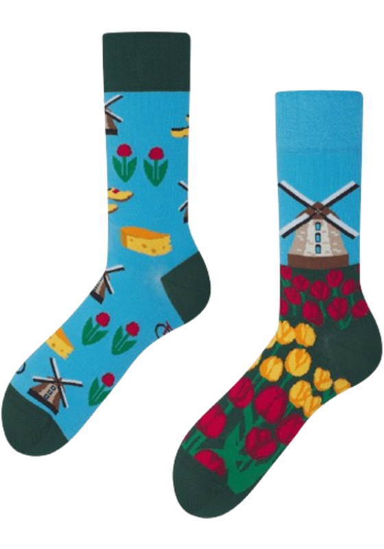 Many Mornings unisex sokken, Dutch Tulips Many Mornings unisex sokken, Dutch Tulips