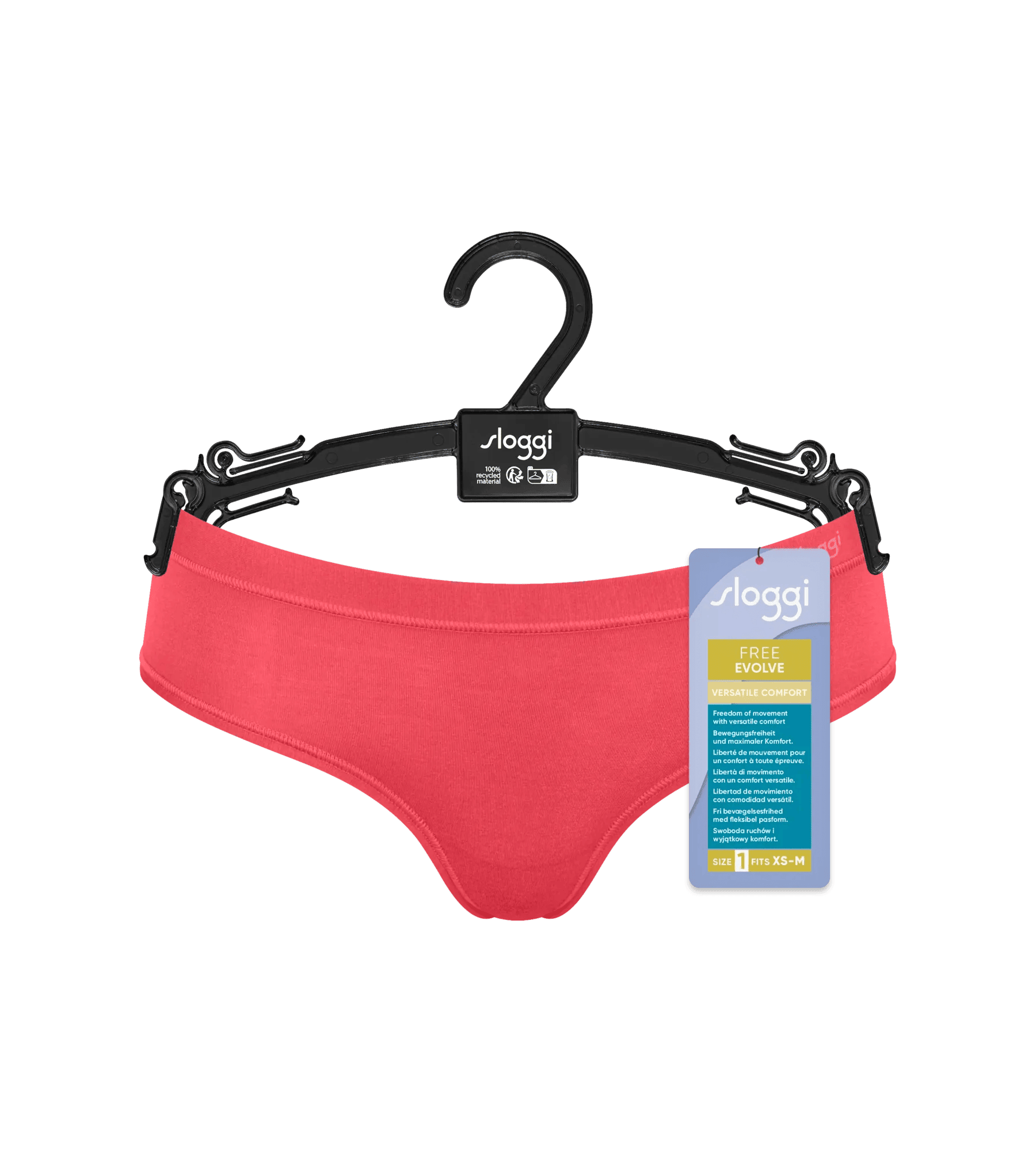Sloggi Women FREE Evolve Hipster (1-pack), dames slip, flamingo roze