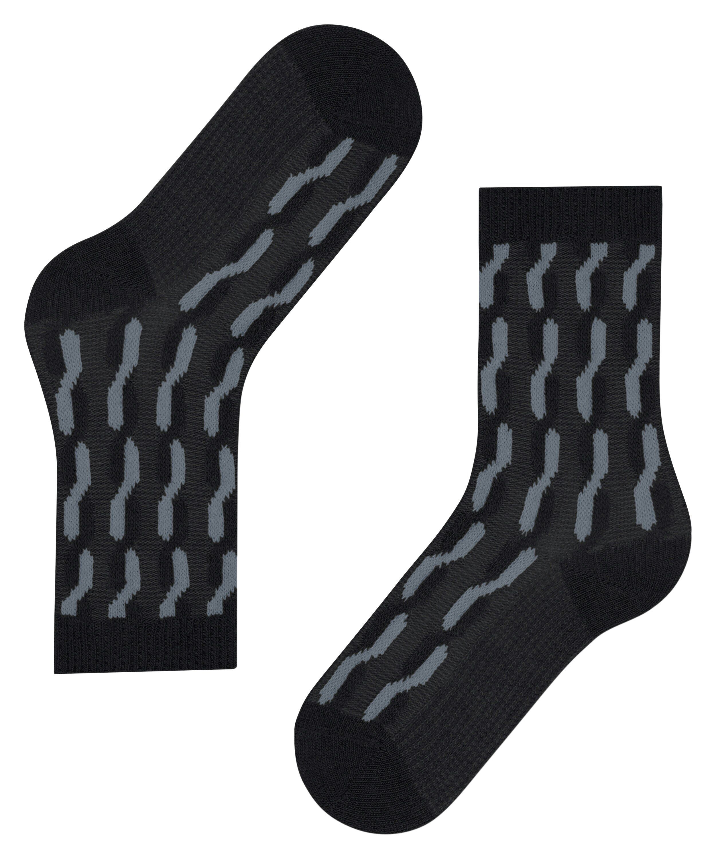 FALKE Tress Lock damessokken, zwart (black)