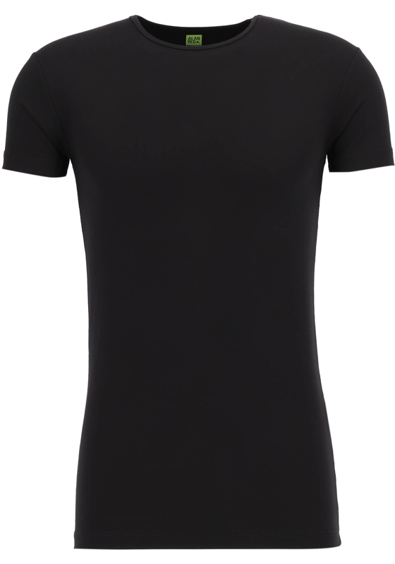 ALAN RED T-shirt Bilbao bamboo (1-pack), O-hals stretch, zwart ALAN RED T-shirt Bilbao bamboo (1-pack), O-hals stretch, zwart