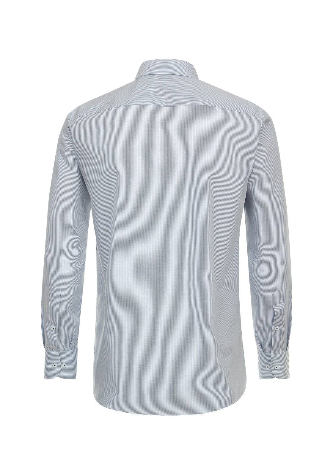 Redmond modern fit overhemd, twill, blauw gestreept - 242730110-10 Redmond modern fit overhemd, twill, blauw gestreept - 242730110-10