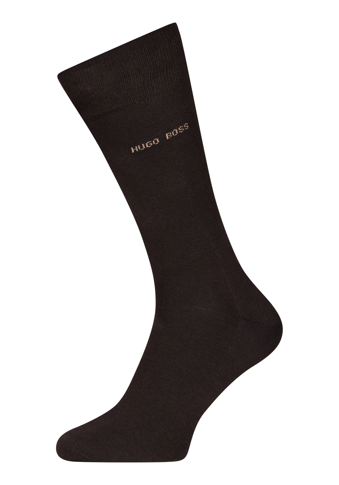 Hugo_Boss-50272212-206-bruin HUGO BOSS Marc uni (1-pack), herensokken katoen, donkerbruin