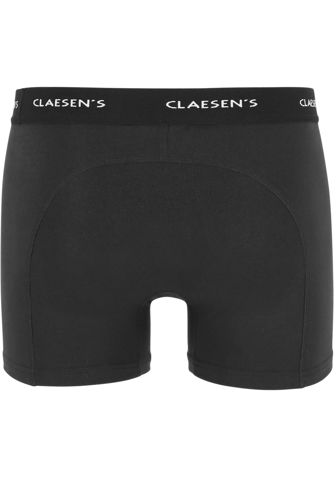 04-8717753500719-claesens-CLSNS_CL20823black_BX_3P_4foto_HR Claesen's Basics boxers (3-pack), heren boxers lang, zwart