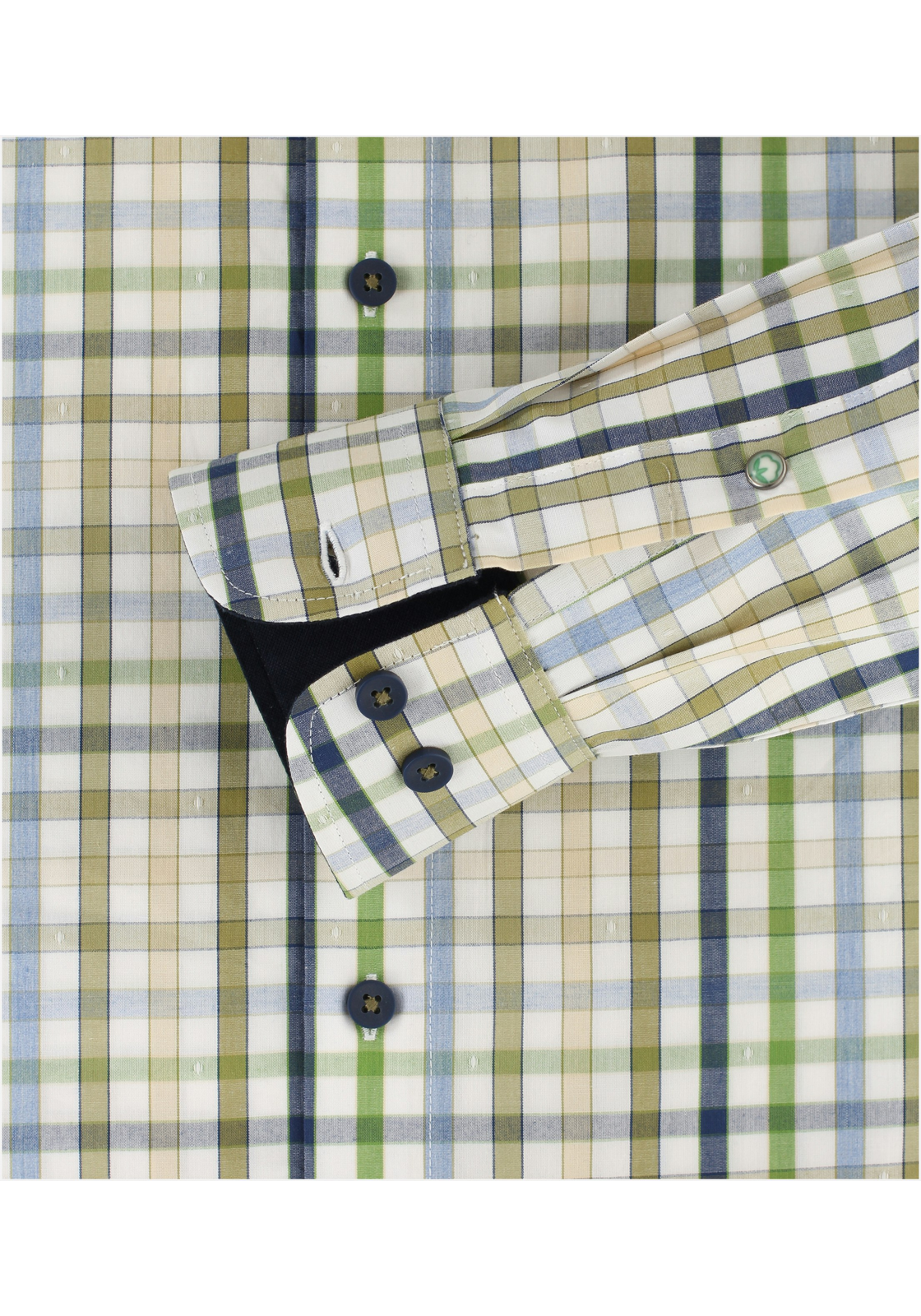 image_5_af2466890126013a532764f1b01487dcjpgautoformatbgF3F3F3blend-alpha100blend-colorF3F3F3blend-modedarkenfitclampp Redmond comfort fit overhemd, popeline, groen geruit