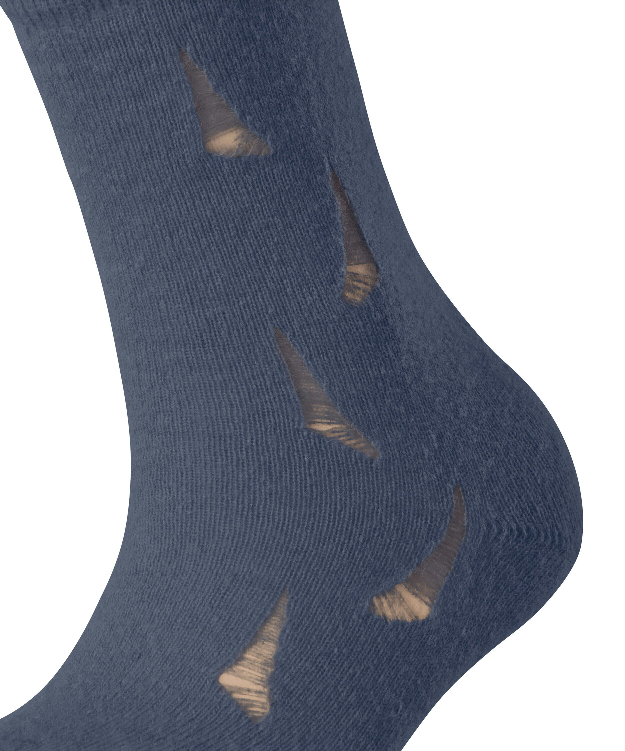FALKE Distressed damessokken, middenblauw (juniper)
