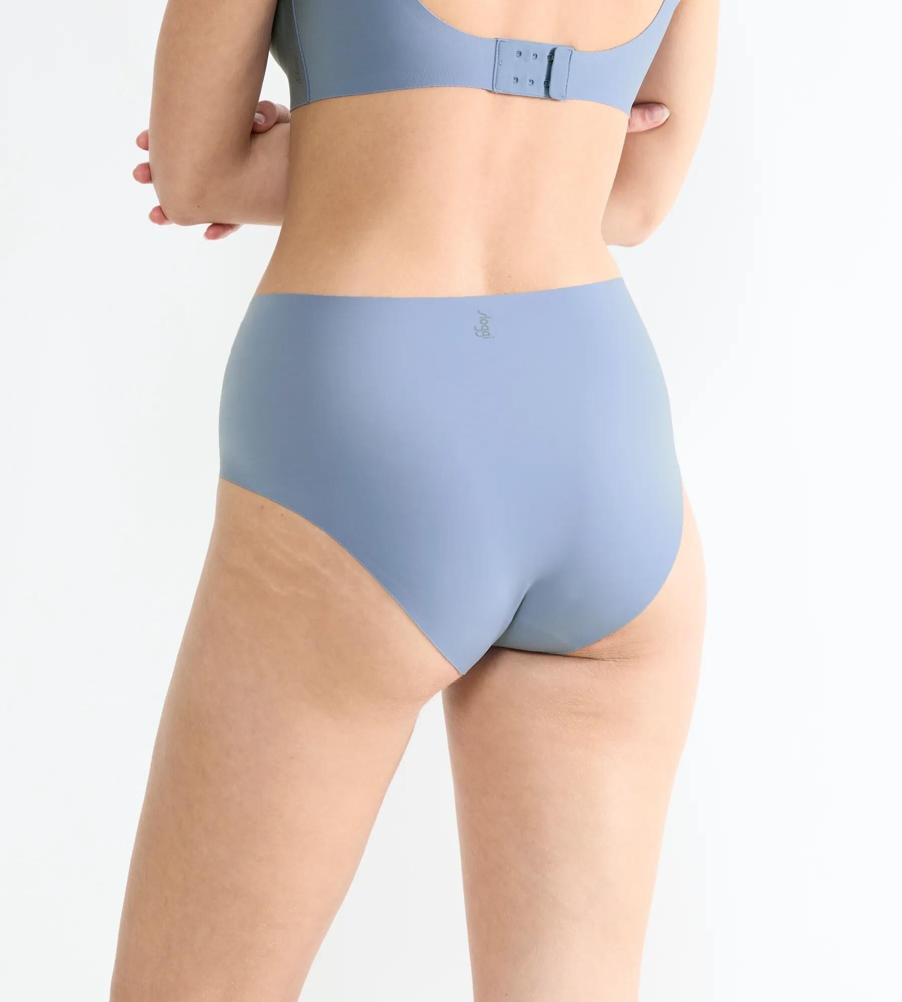 Sloggi Women ZERO Feel 2.0 High waist (1-pack), dames slip, middenblauw