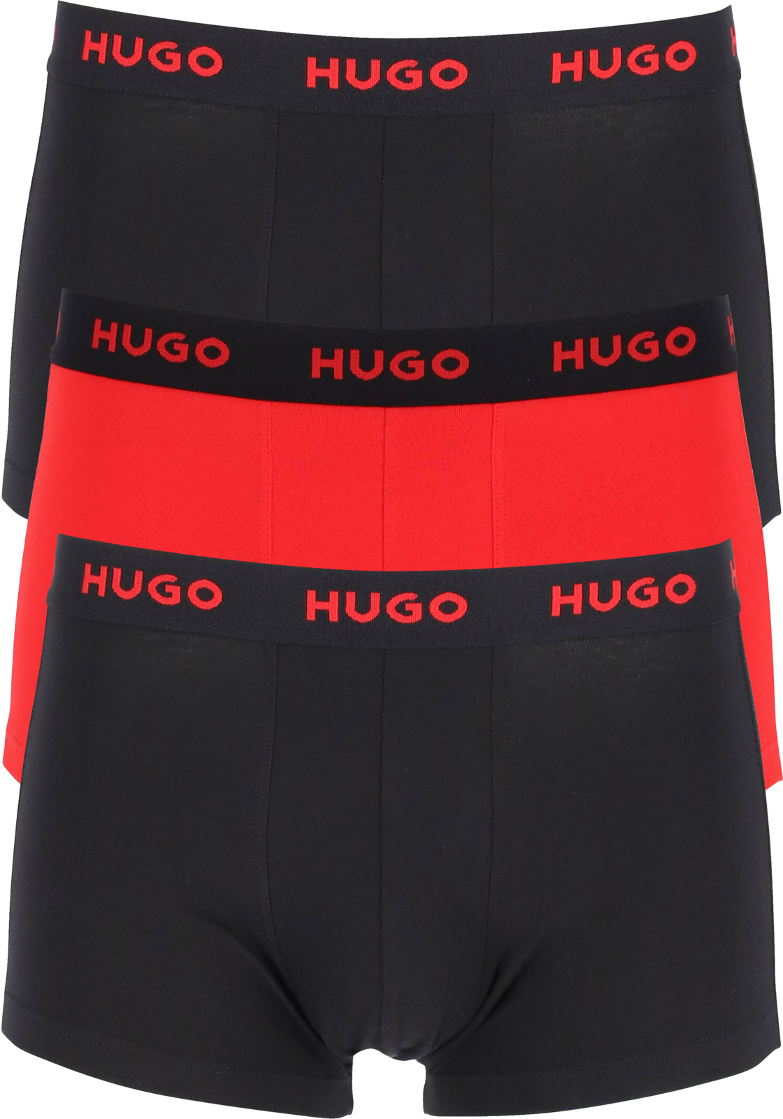 1-4063534327315_hugo_boss_boxer_3p_HR HUGO trunks (3-pack), heren boxers kort, multicolor (set met verschillende kleuren)