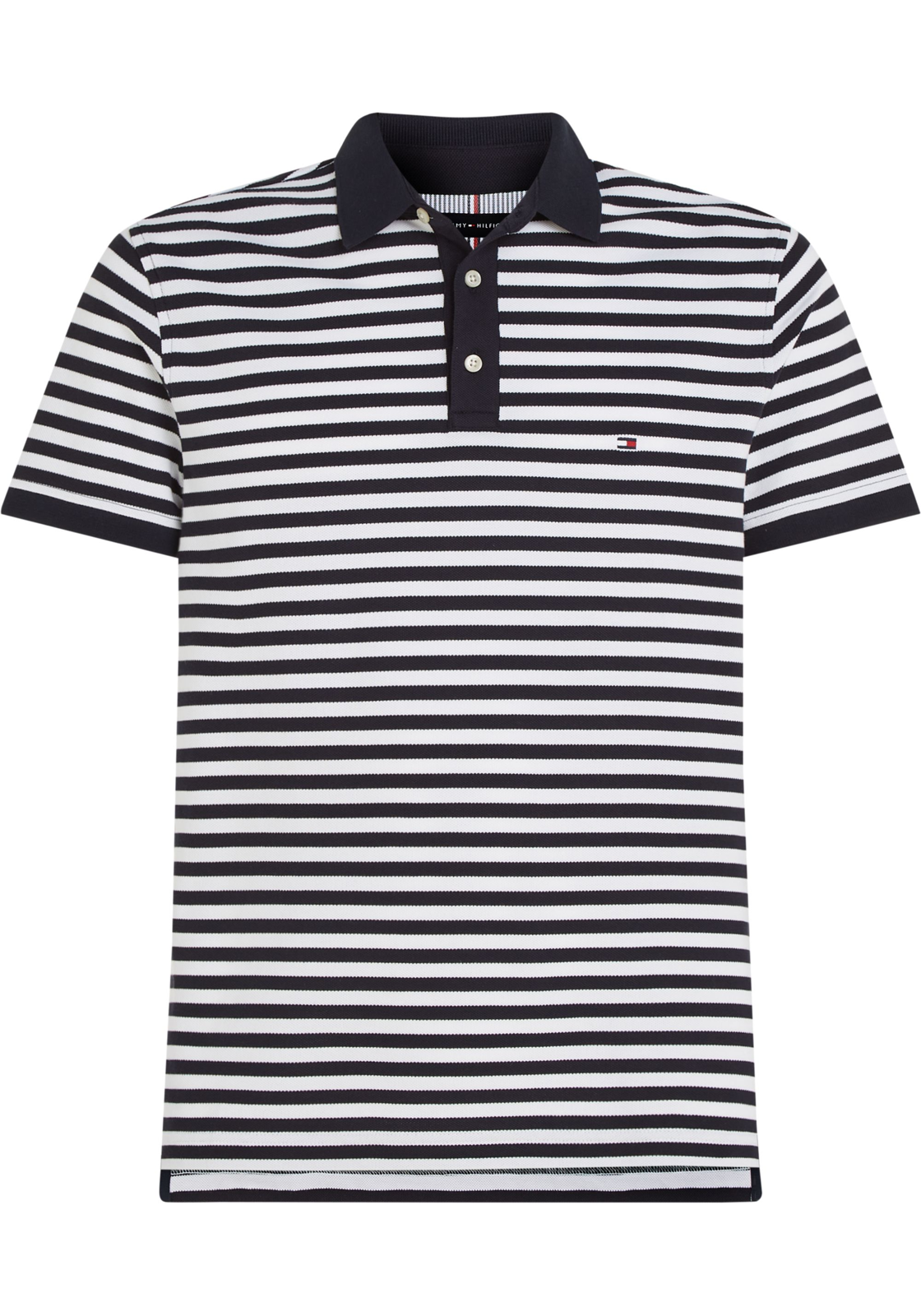 image_2_MW0MW177710A4_F_C4401wid2000amphei2000ampop_usm1710 Tommy Hilfiger 1985 Slim Polo, heren poloshirt, blauw-wit gestreept