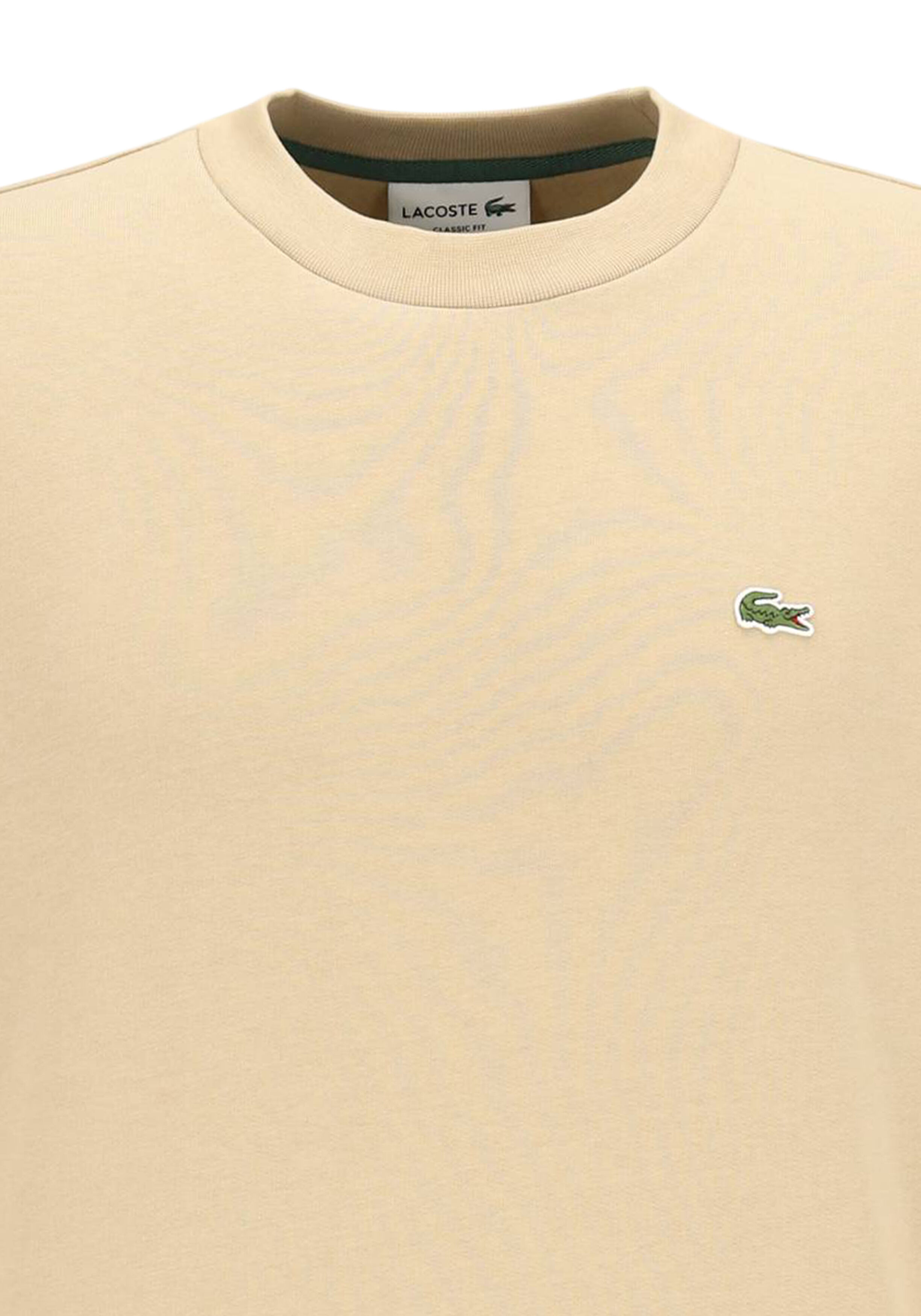 Lacoste heren sweatshirt, beige