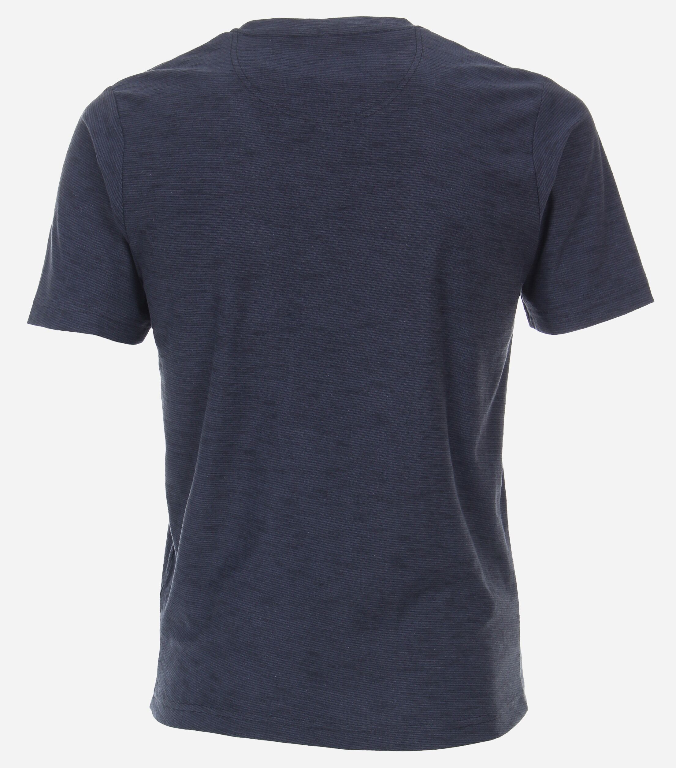 CASA MODA comfort fit heren T-shirt, blauw dessin