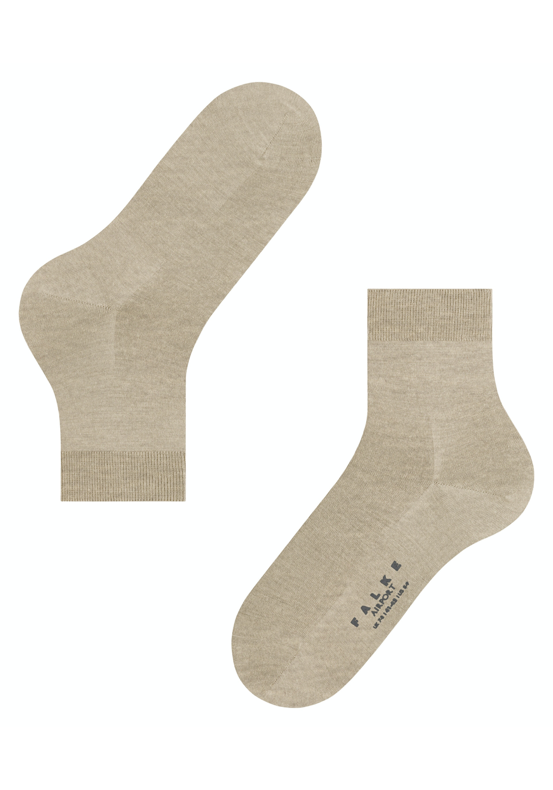 image_5_8805-6049-detail-2-62d9faf3244e3jpgautofo FALKE Airport herensokken (kort model),  beige (beige mel.)