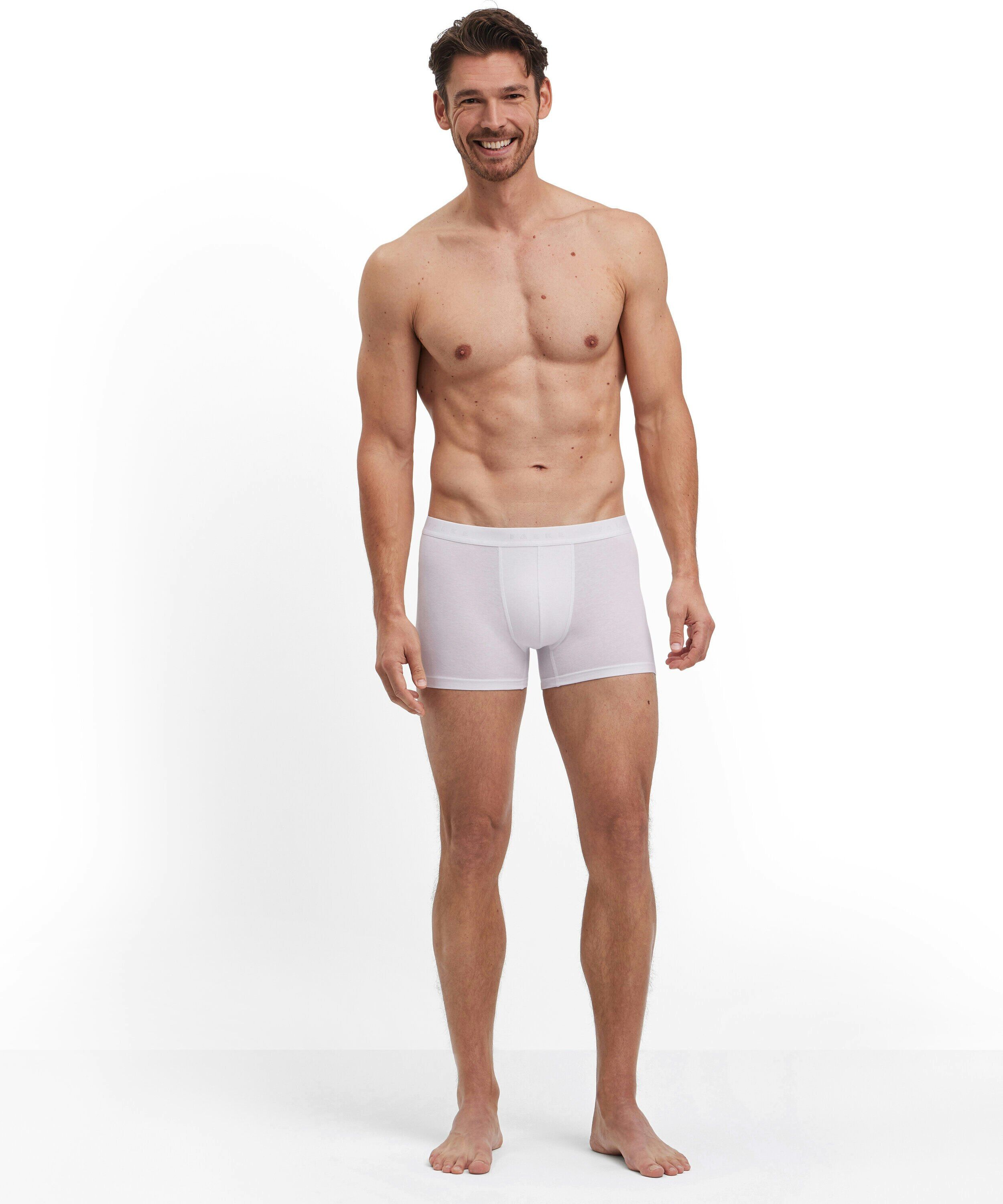 FALKE heren boxer Daily Climate Control, boxers normale lengte, wit (white)