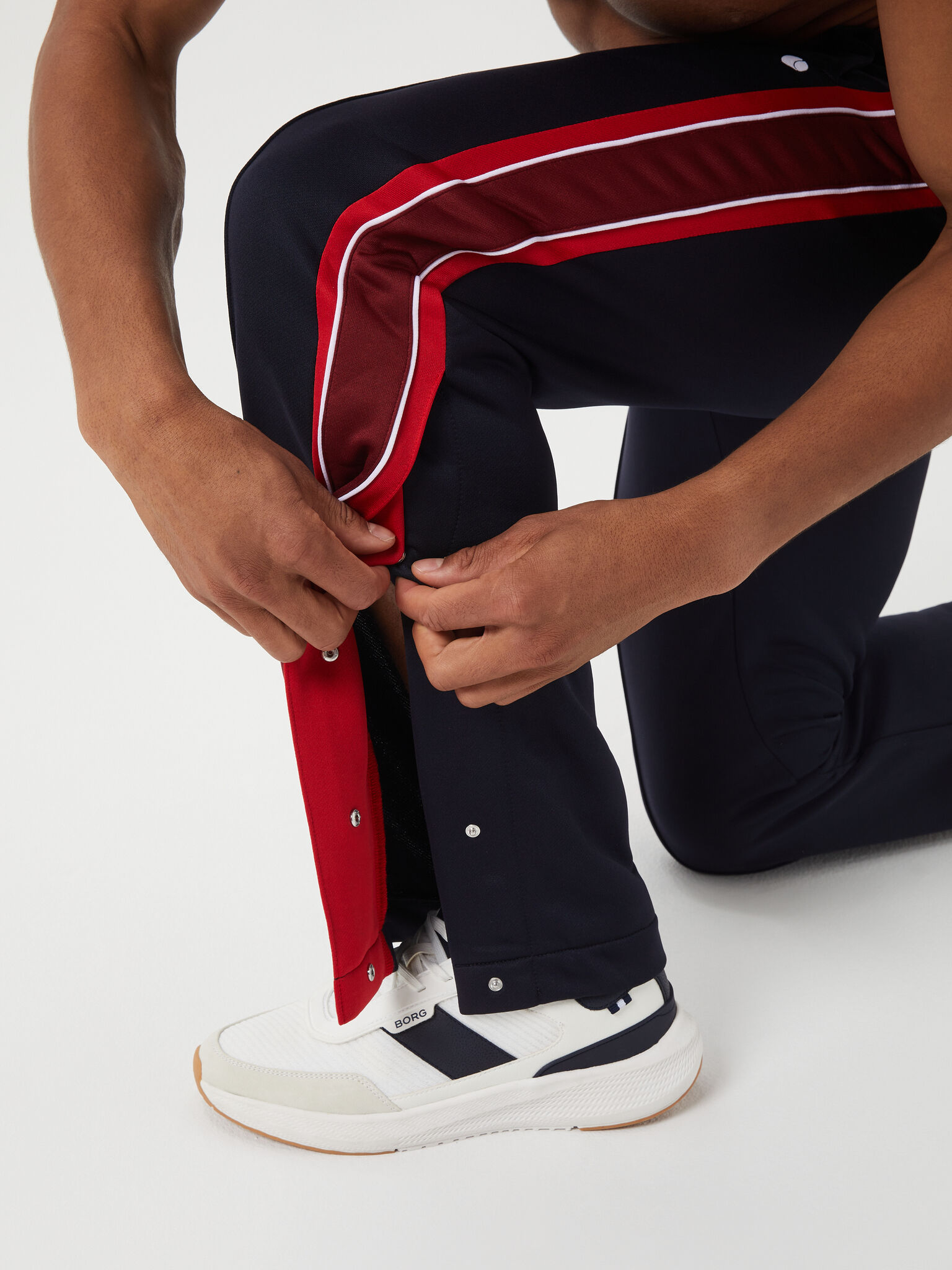 Bjorn Borg Ace Retro Track Pants, heren joggingbroek, blauw